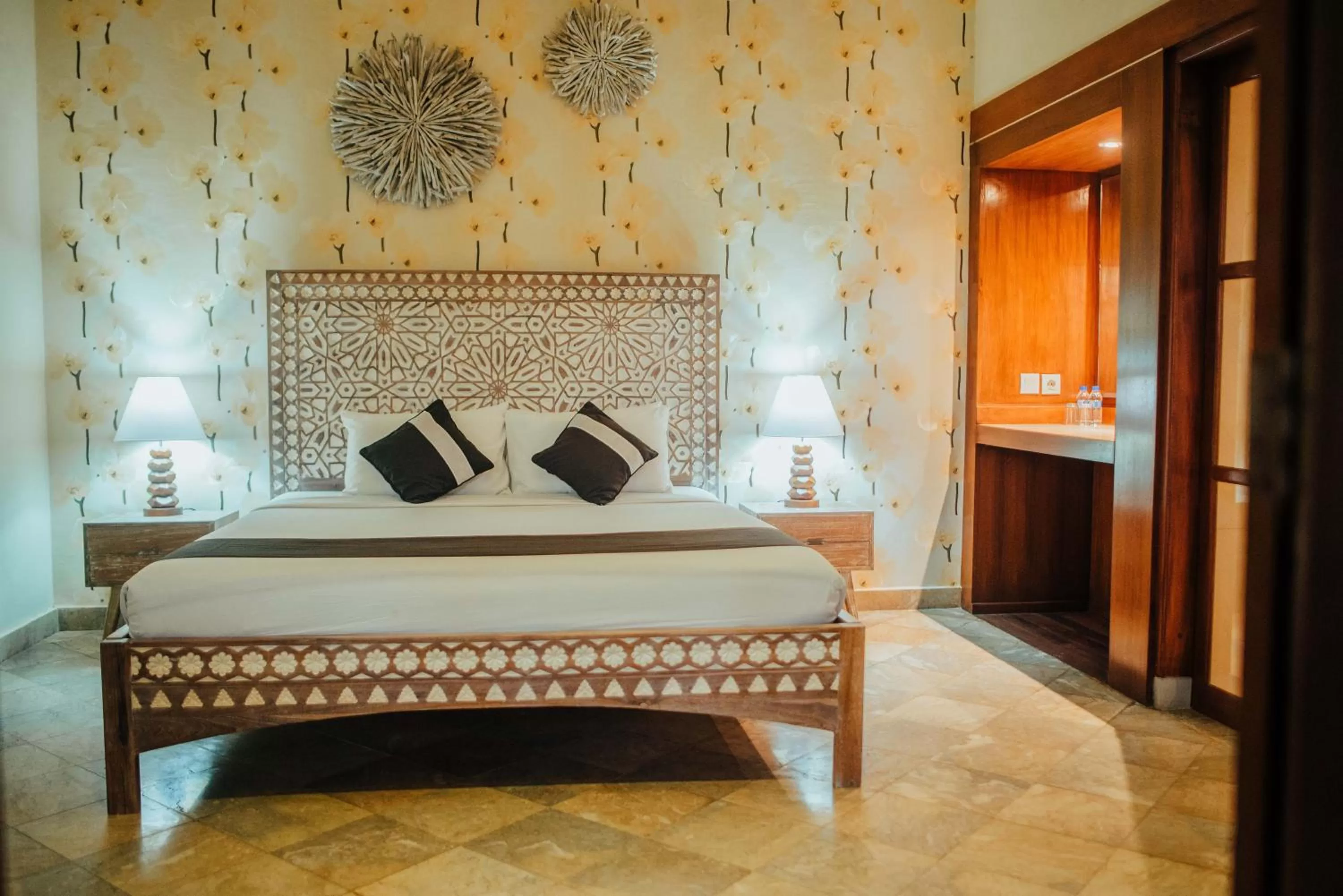 Bedroom, Bed in New Sunari Lovina Beach Resort