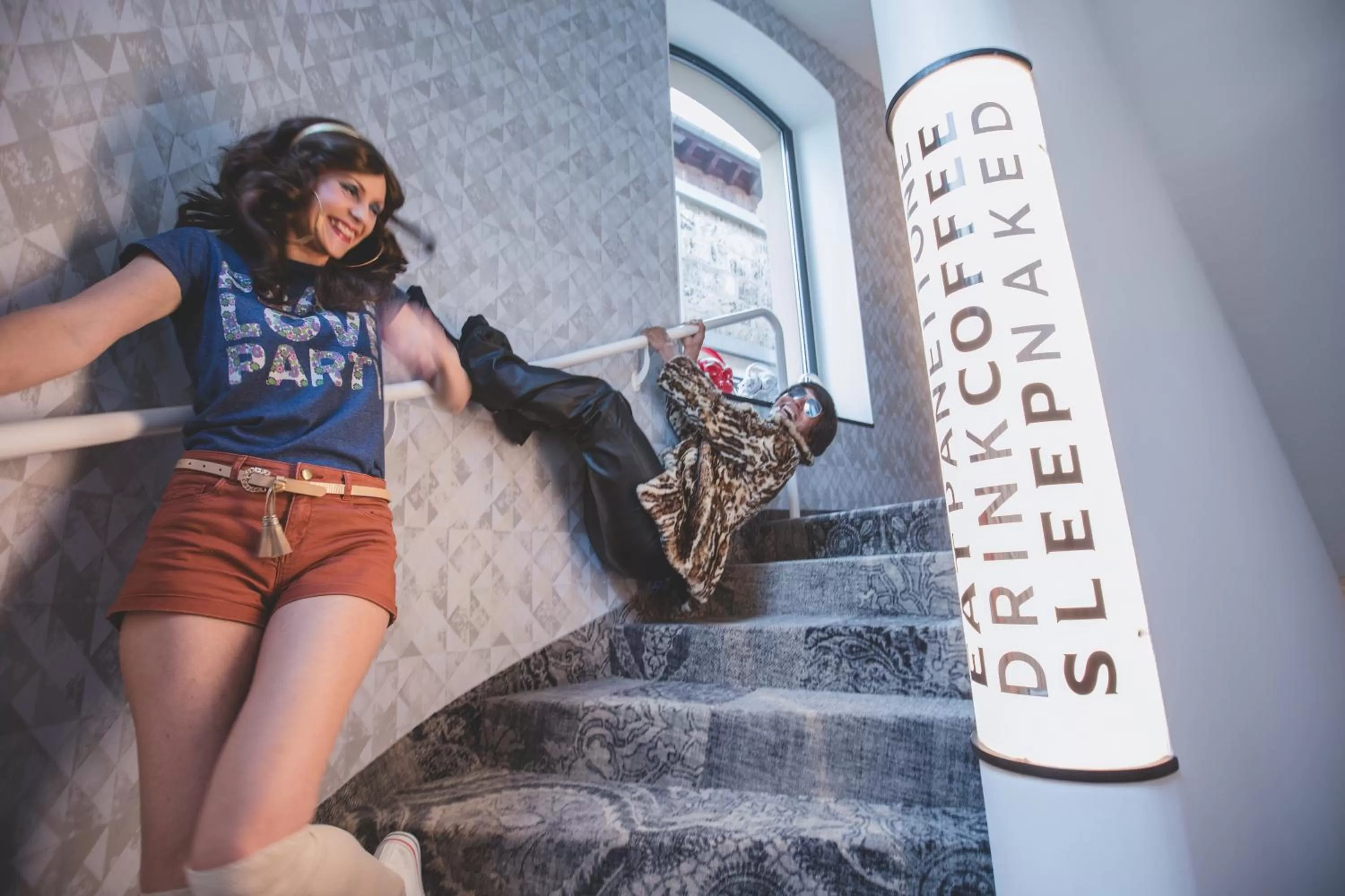 Decorative detail in ibis Styles Lausanne Center MadHouse