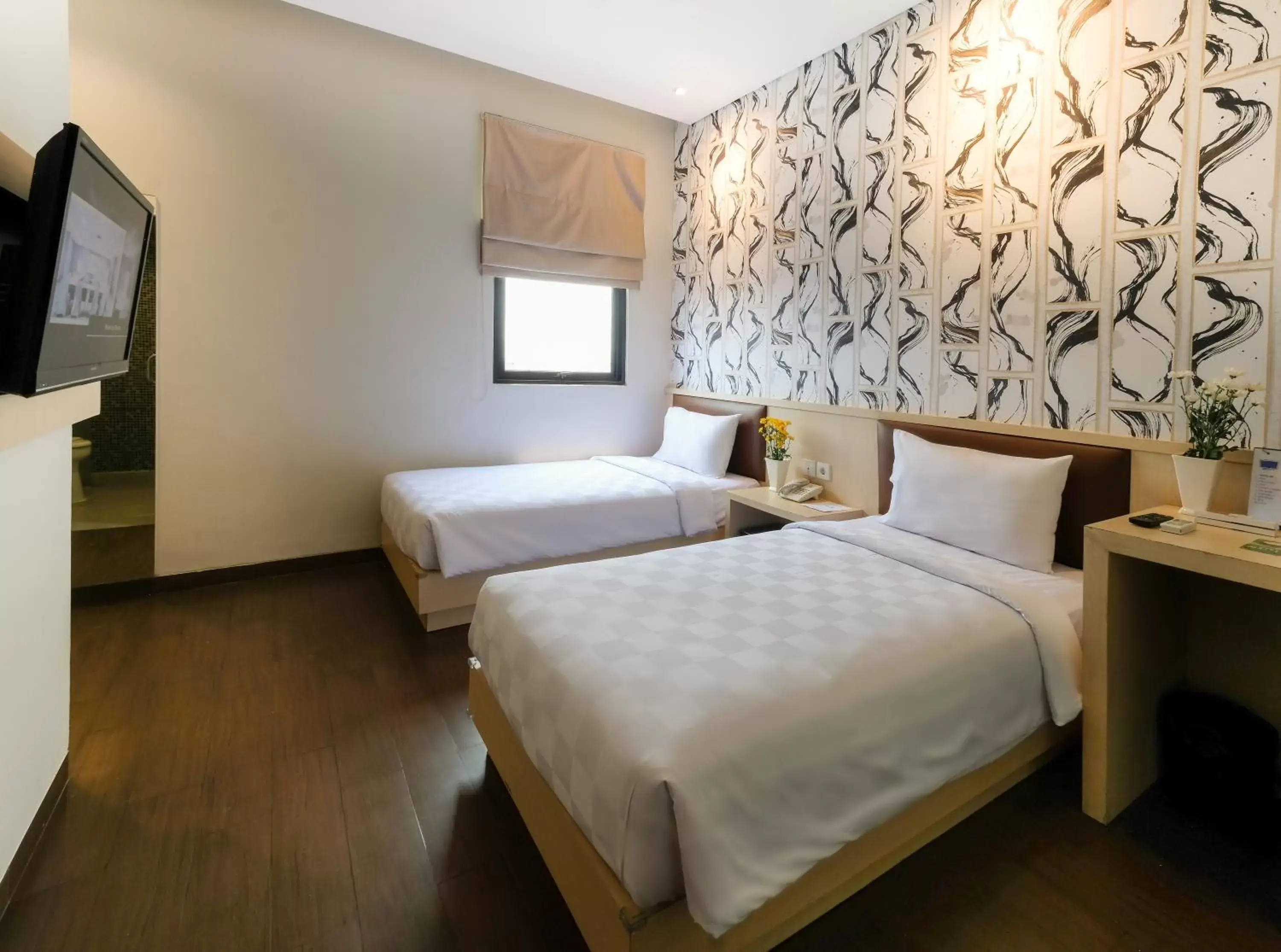 Deluxe Twin Room in Hotel 88 Mangga Besar 62 Lokasari By WH Deluxe Twin Room in Hotel 88 Mangga Besar 62 Lokasari By WH
