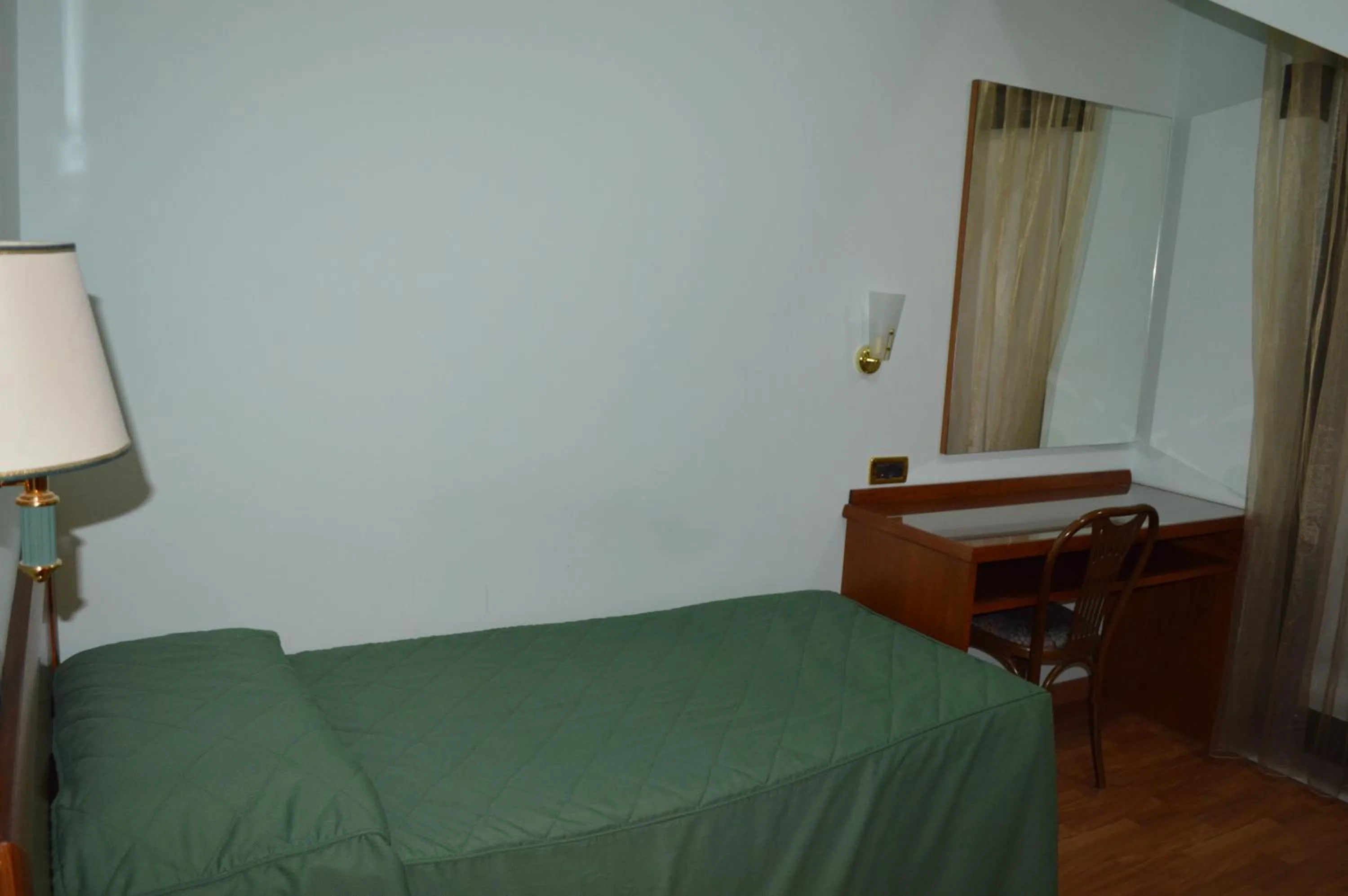 Bed in Canadian Hotel