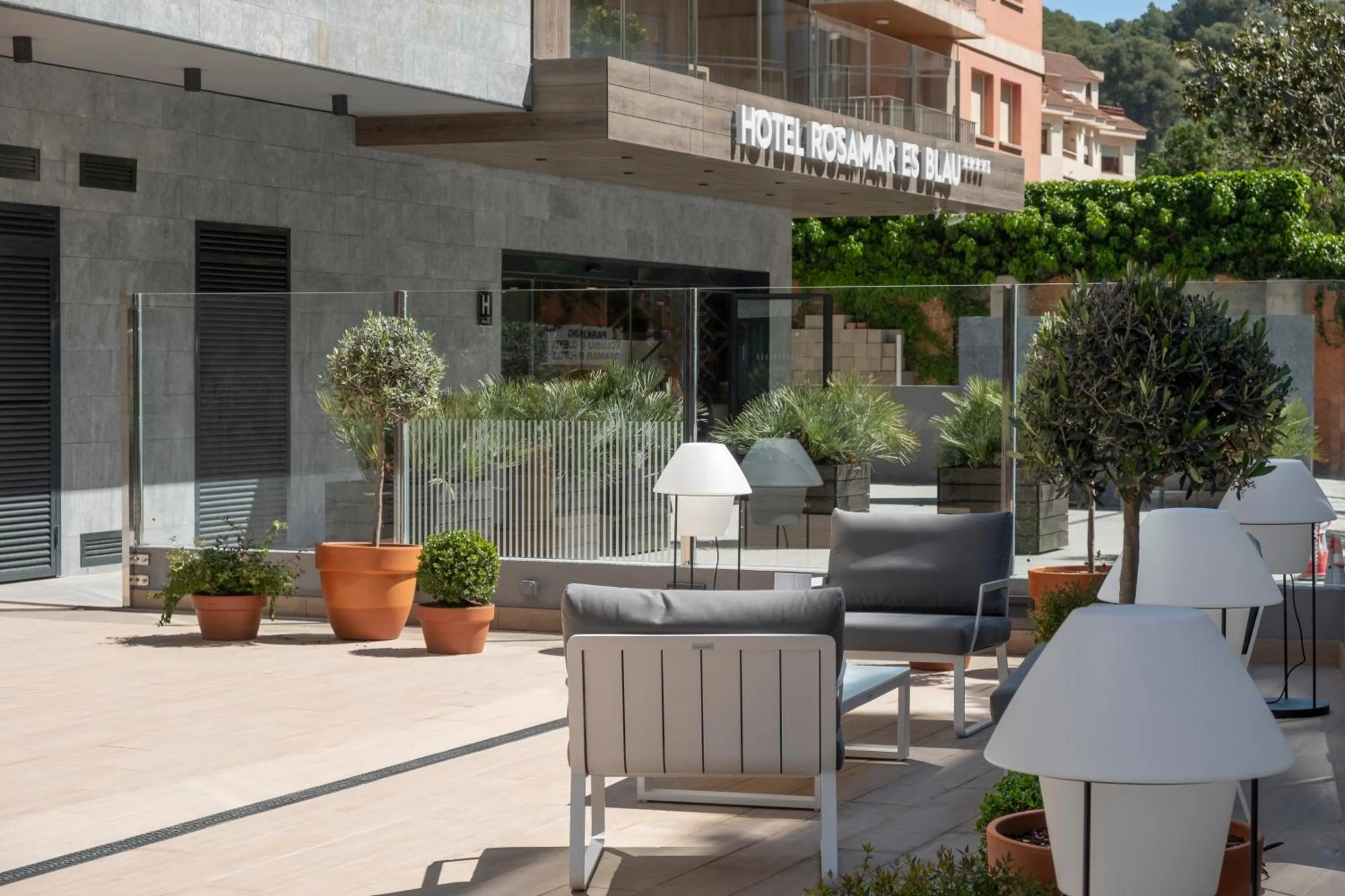 Facade/entrance in Rosamar Es Blau 4*s - Adults Only