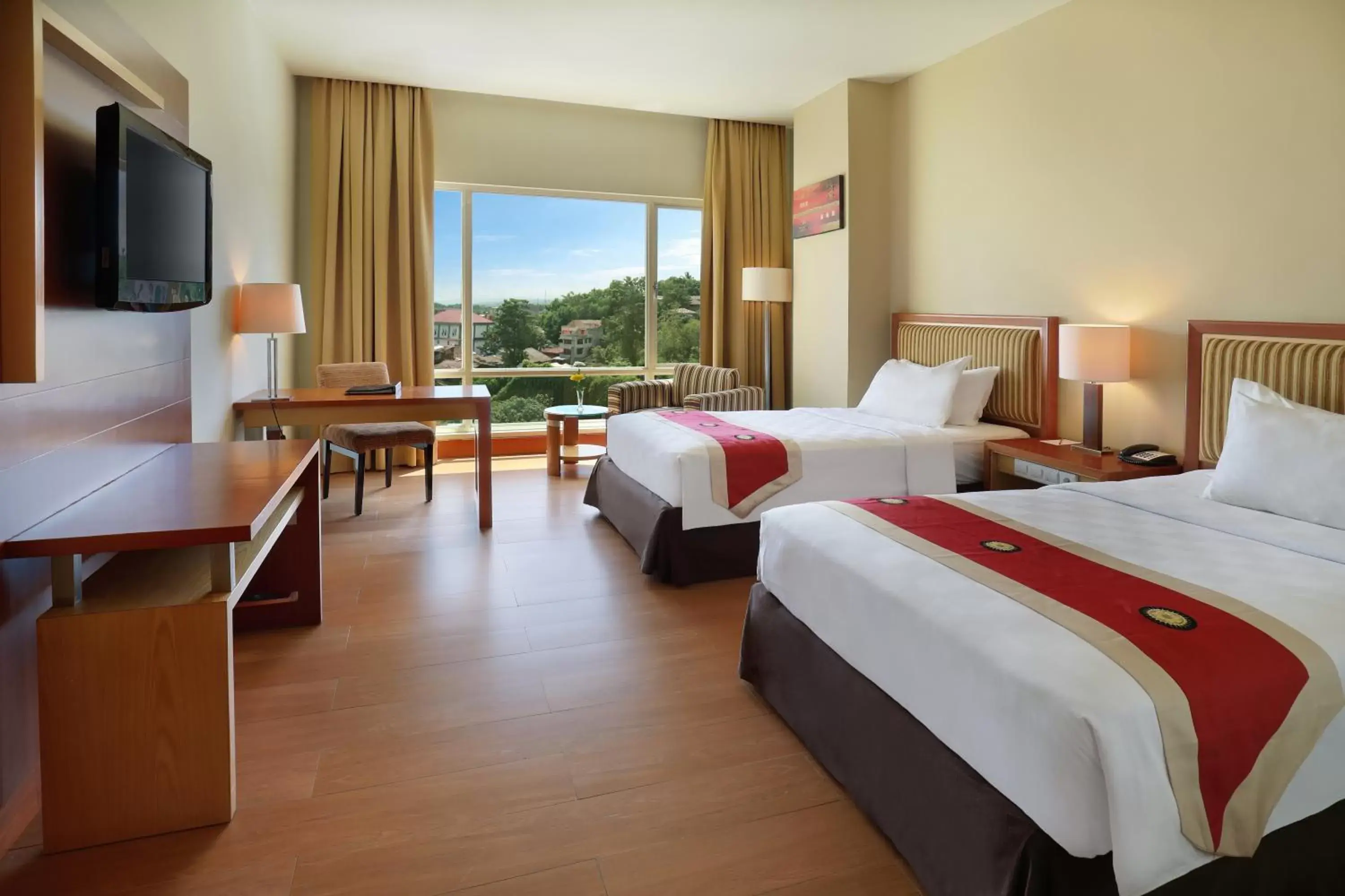 Superior Deluxe Twin Room in Swiss-Belhotel Maleosan Manado Superior Deluxe Twin Room in Swiss-Belhotel Maleosan Manado