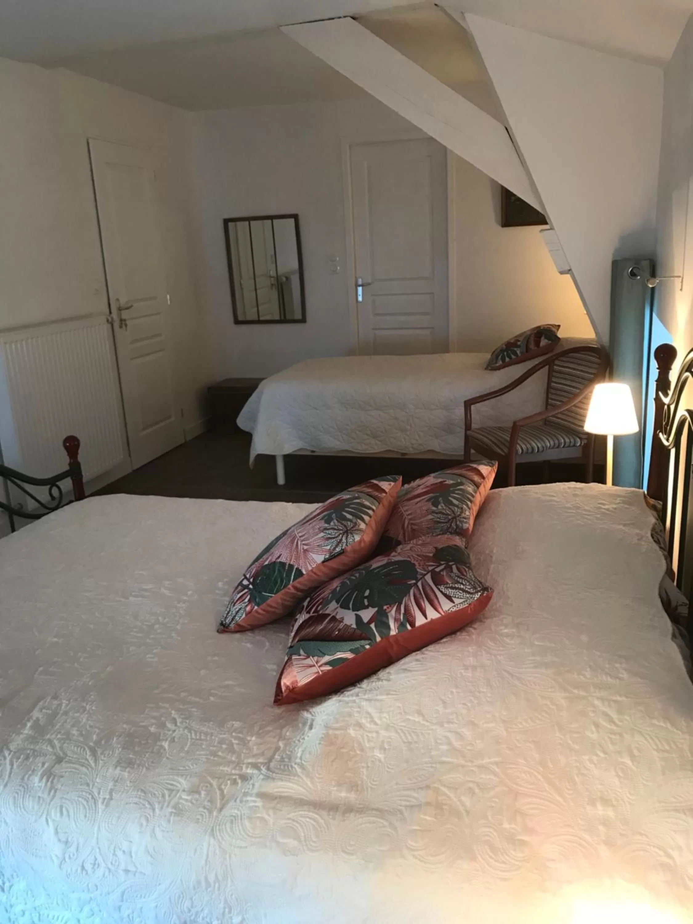 Photo of the whole room, Bed in MOULIN DE L'ABBESSE