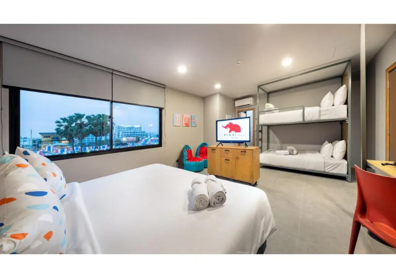 Family Room in PLAAI Plus Hotel Rayong Family Room in PLAAI Plus Hotel Rayong