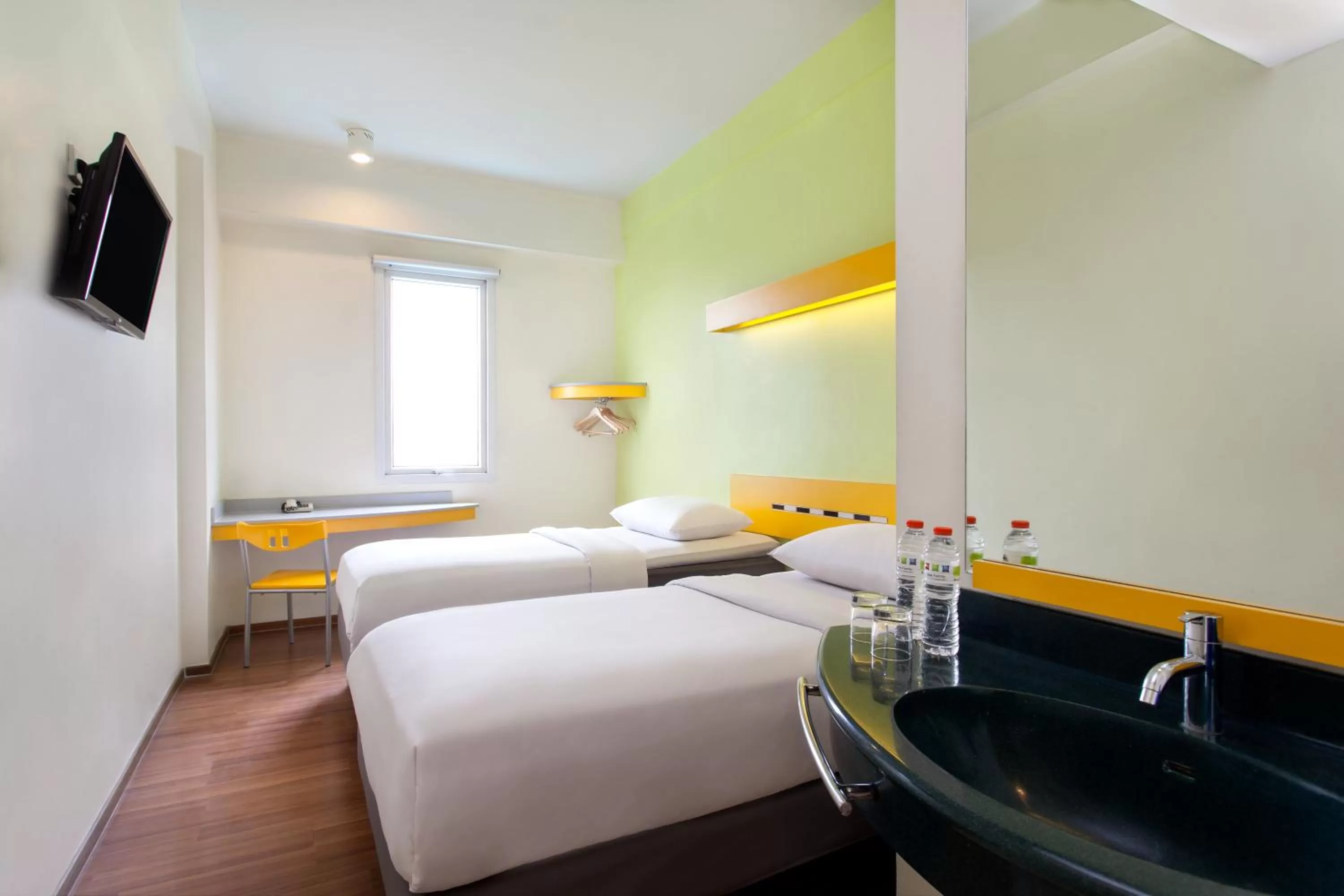 Bed in Ibis Budget Jakarta Menteng