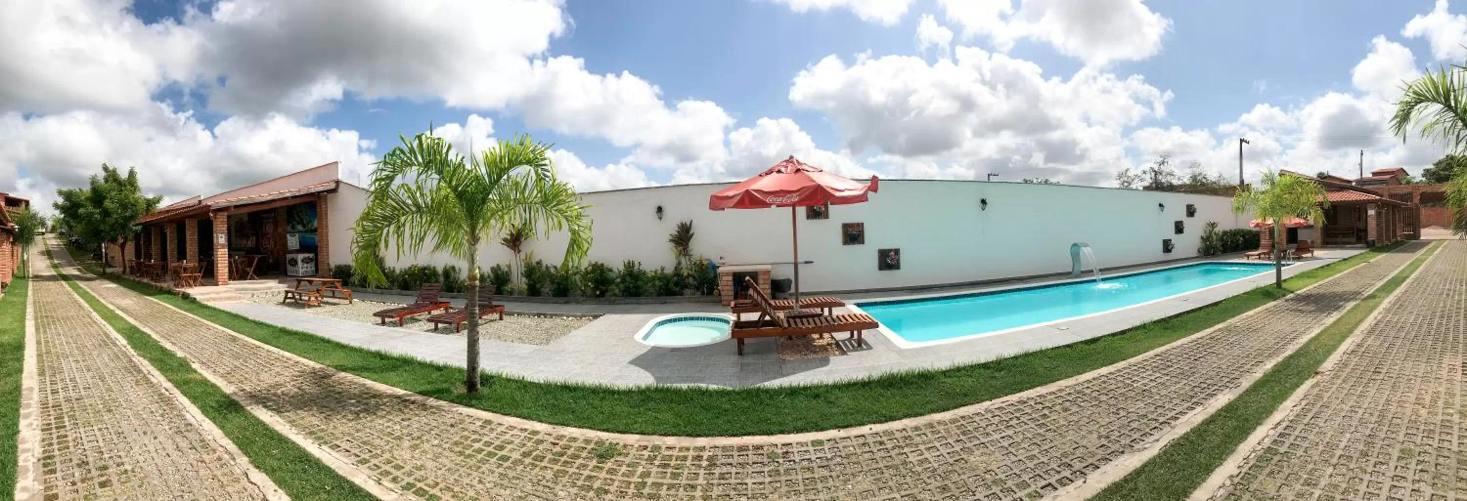 View (from property/room), Swimming Pool in Pousada Vasto Horizonte