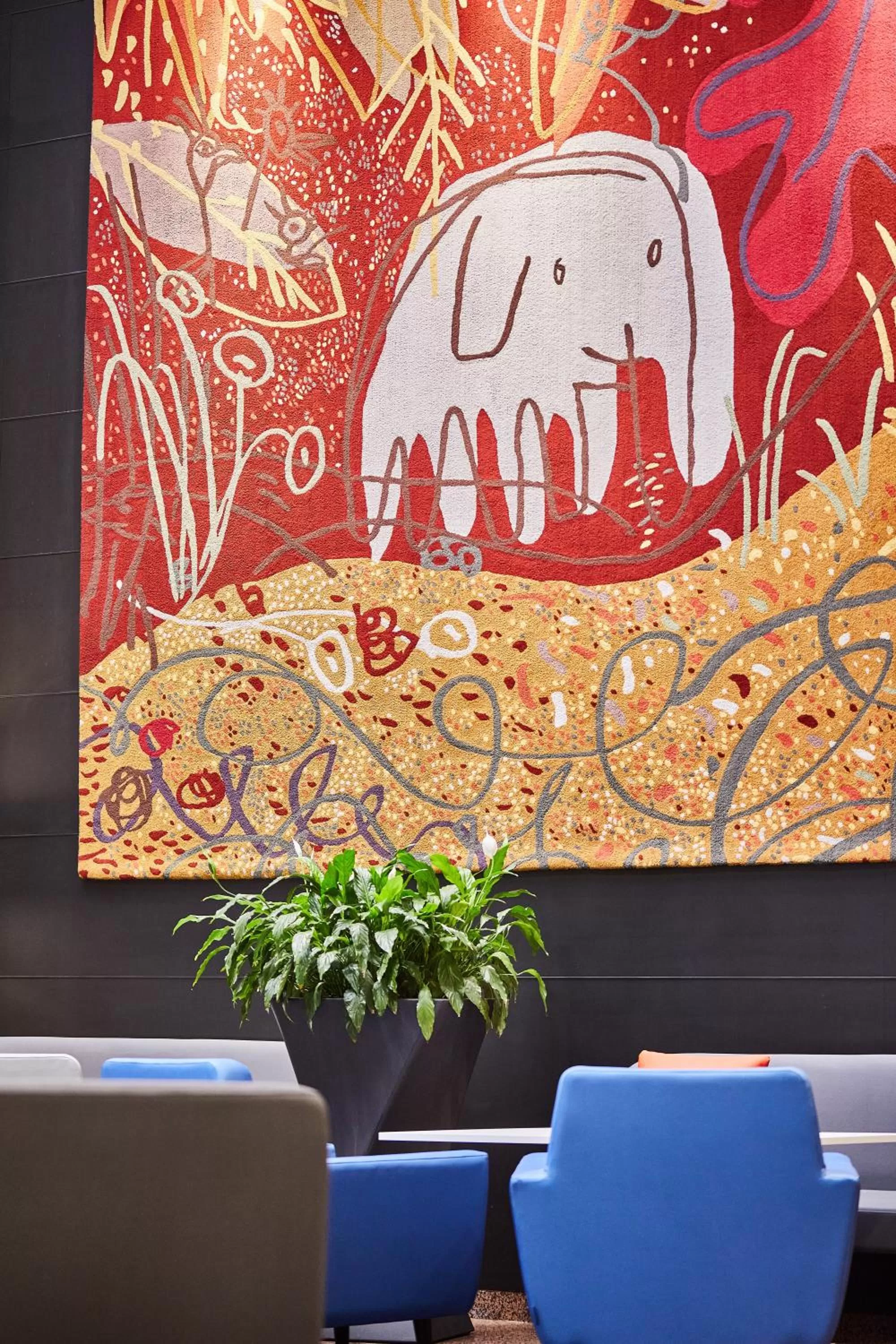 Lobby or reception in Silken Puerta Madrid