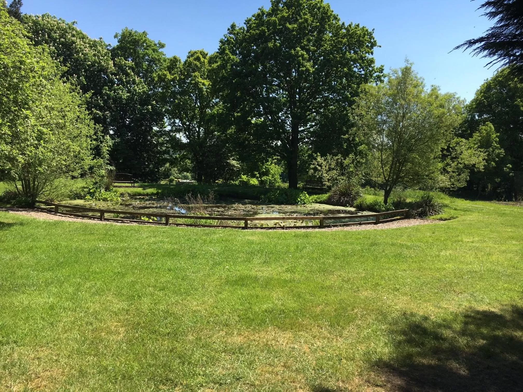 Natural landscape in Farnham House Hotel
