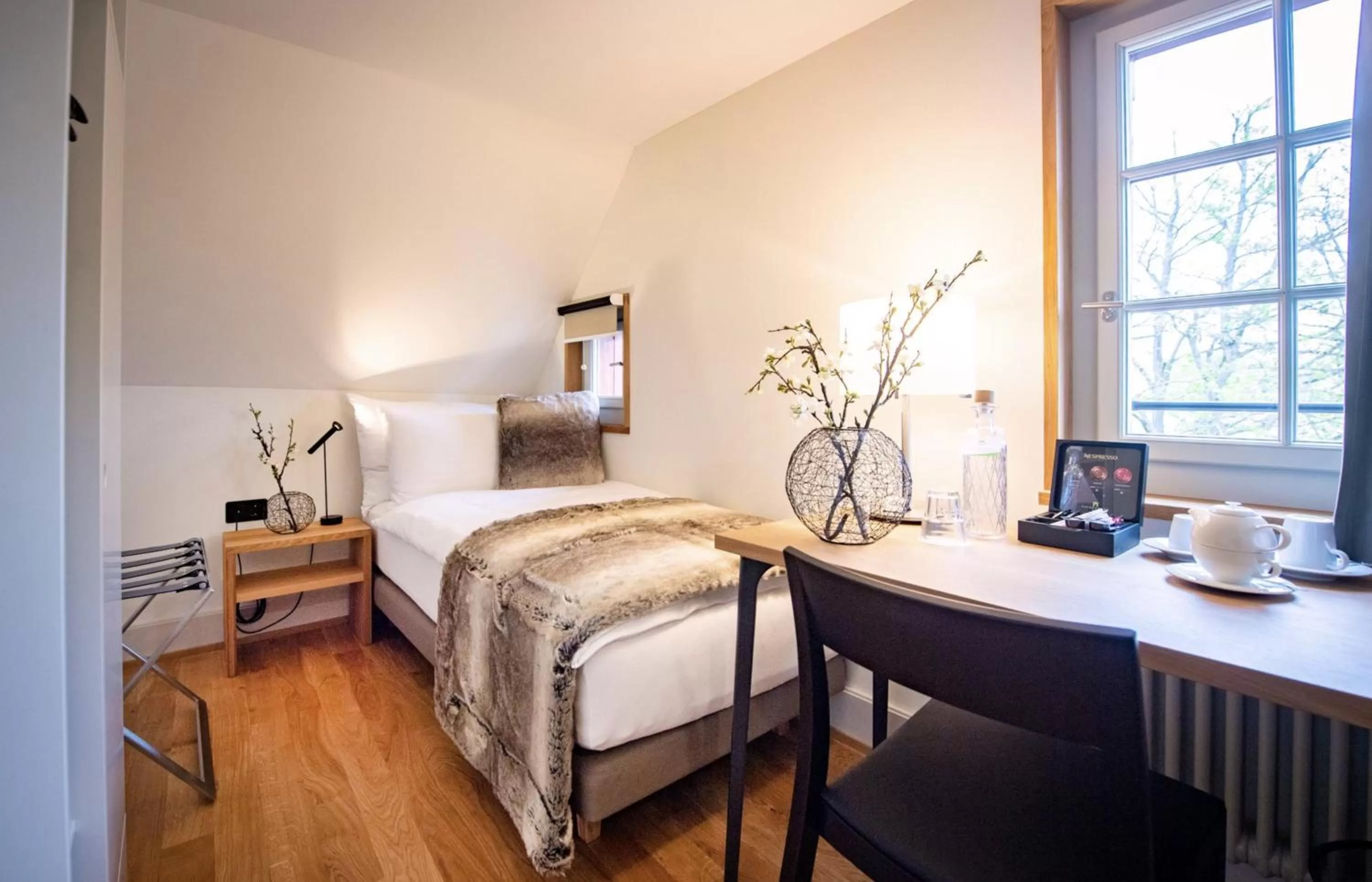 Photo of the whole room, Bed in Hotel Restaurant Falkenburg