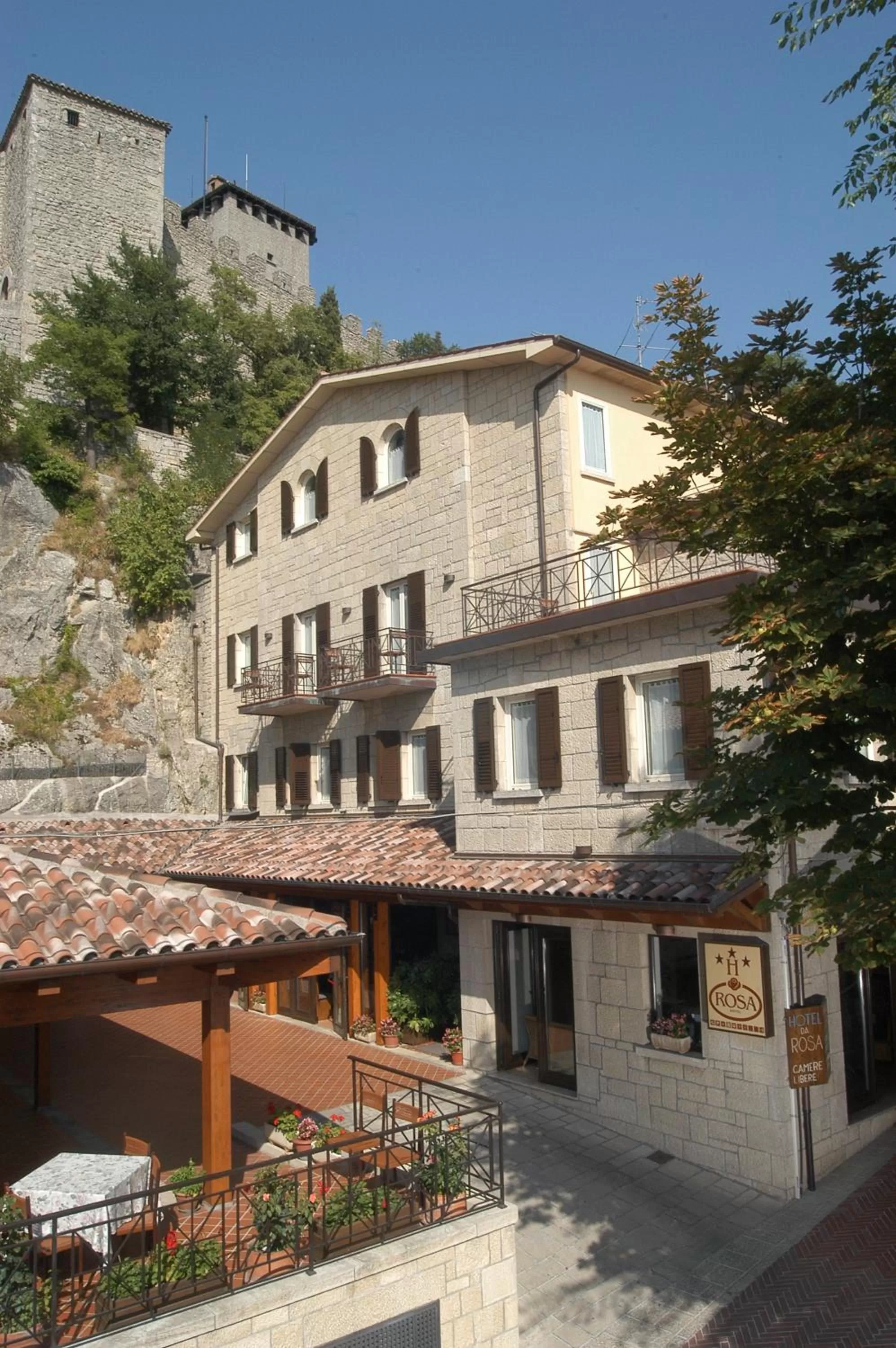 Property building in Hotel Rosa