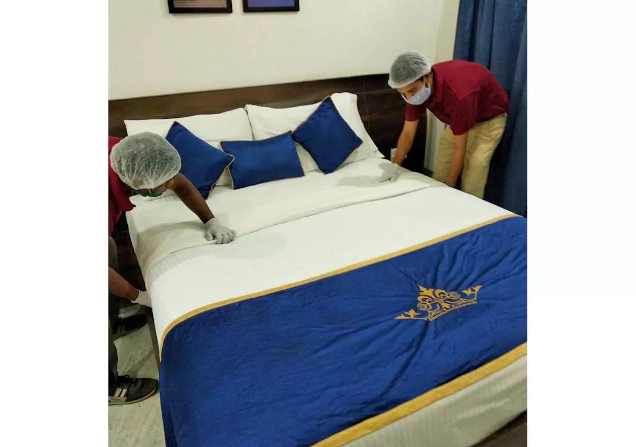 Bedroom, Bed in Hotel Planet Four