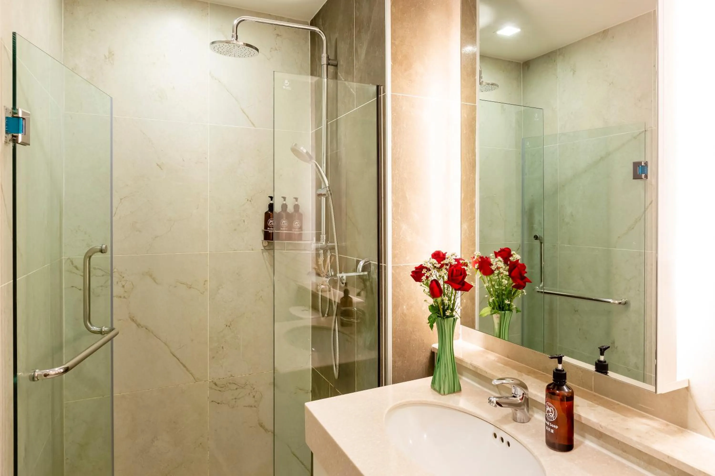 Shower in Anta Residence ''Self-sevice apartment''