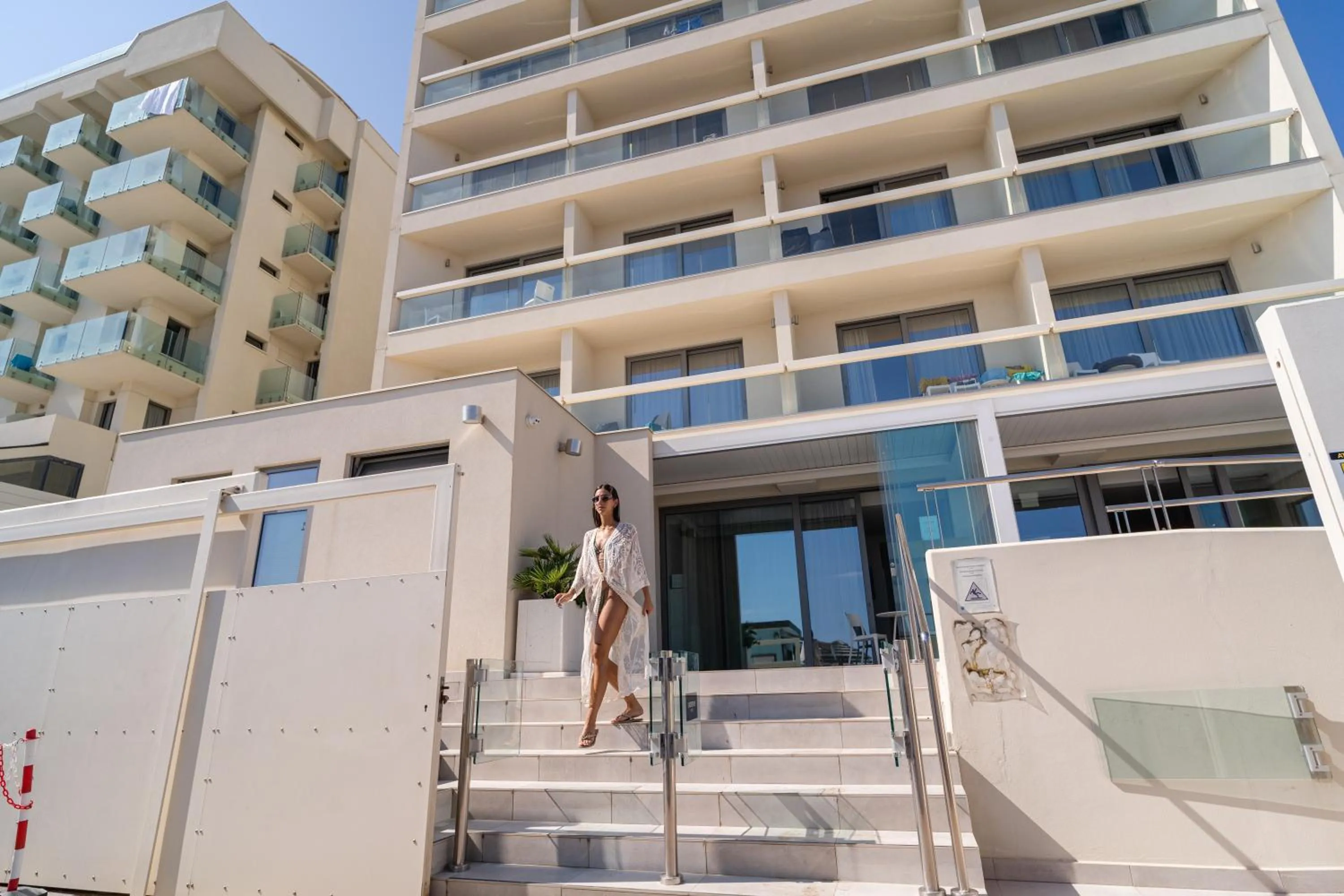 Property building in Nautilus Family Hotel