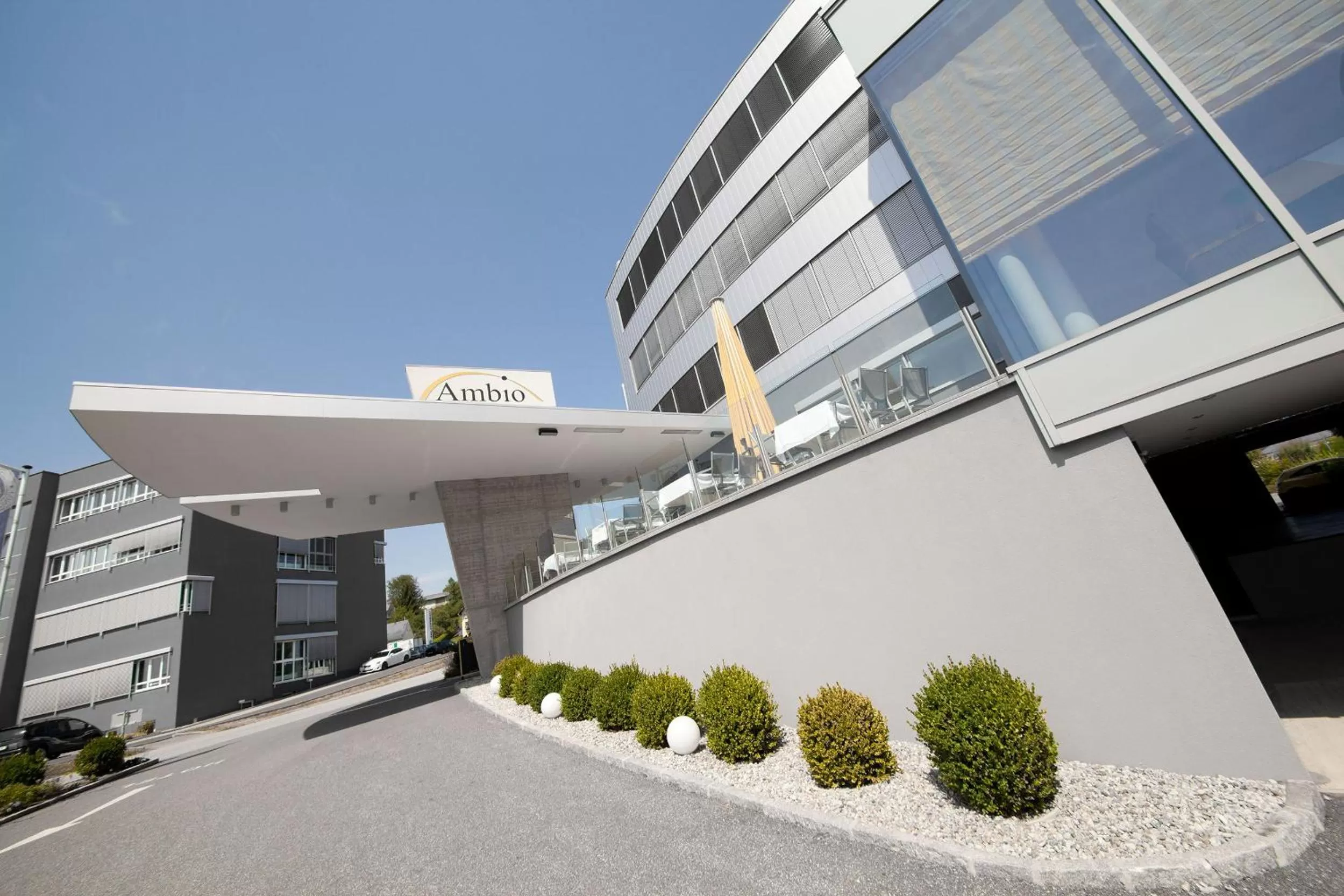Facade/entrance in Business Hotel Ambio Gleisdorf