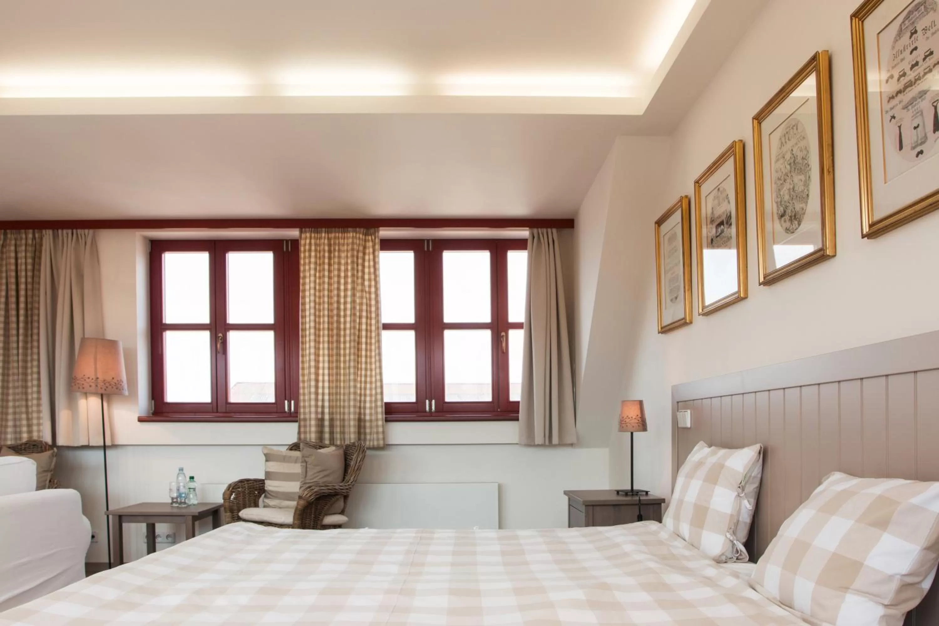 Bed in Hotel Dvur Hoffmeister