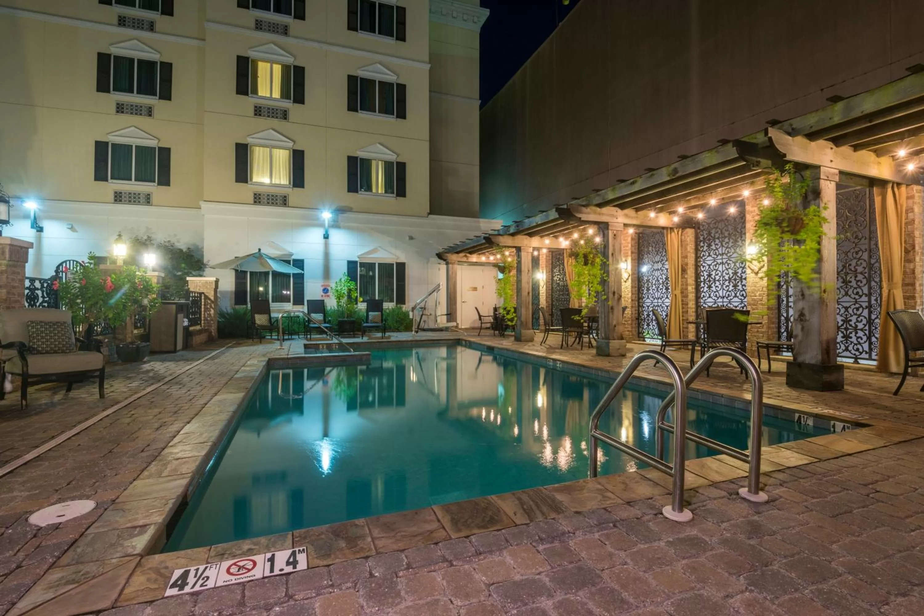 Swimming pool in Candlewood Suites Mobile-Downtown by IHG