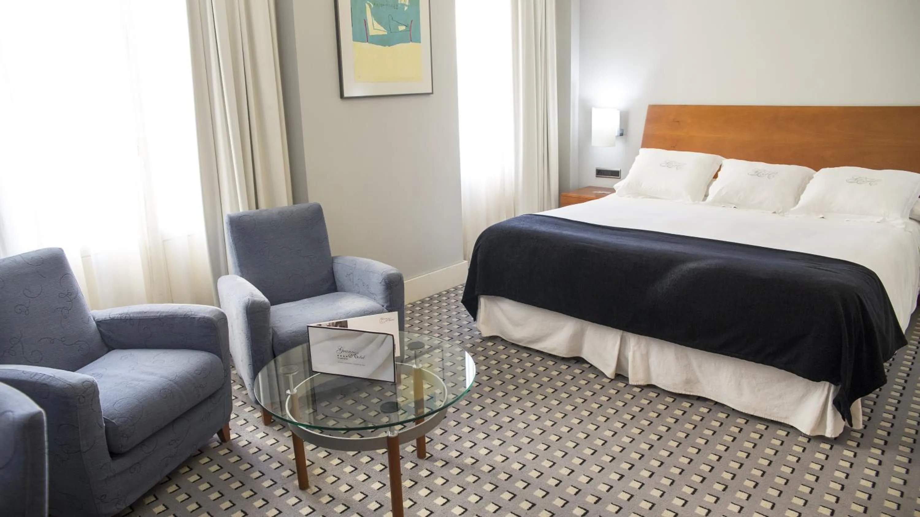 Bed in Gran Hotel Albacete