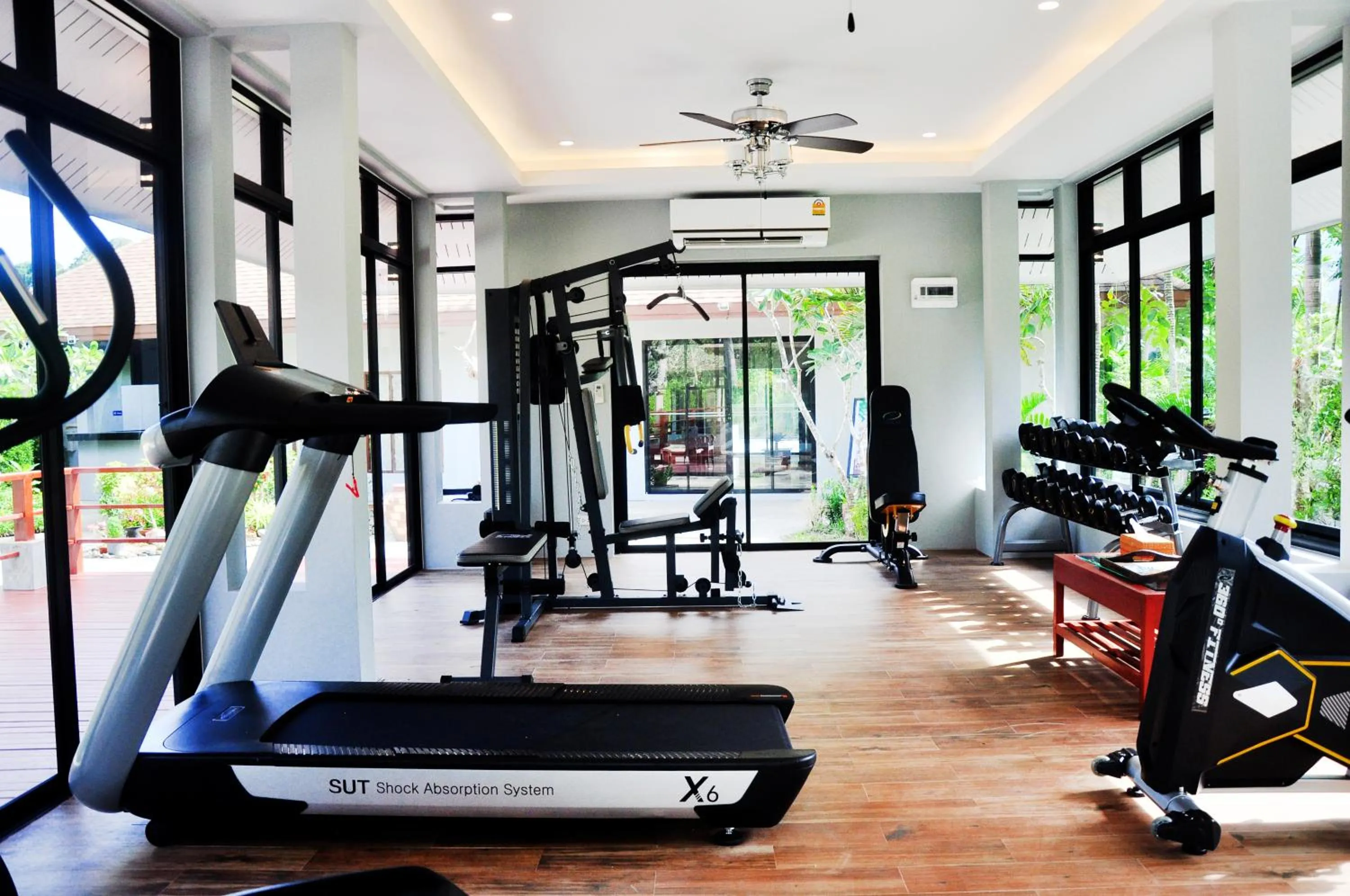Fitness centre/facilities in Lanta Sand Resort & Spa