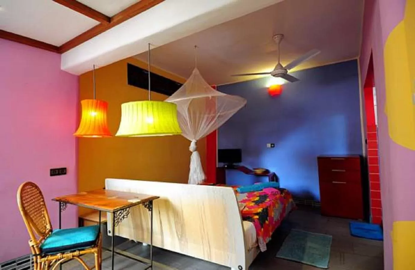 Bed in Maison d'hôtes Chez Giuliana