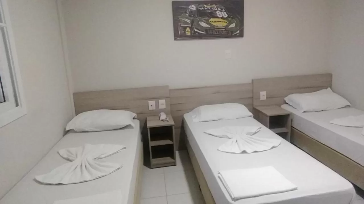 Bed in Hotel Ville House Premium