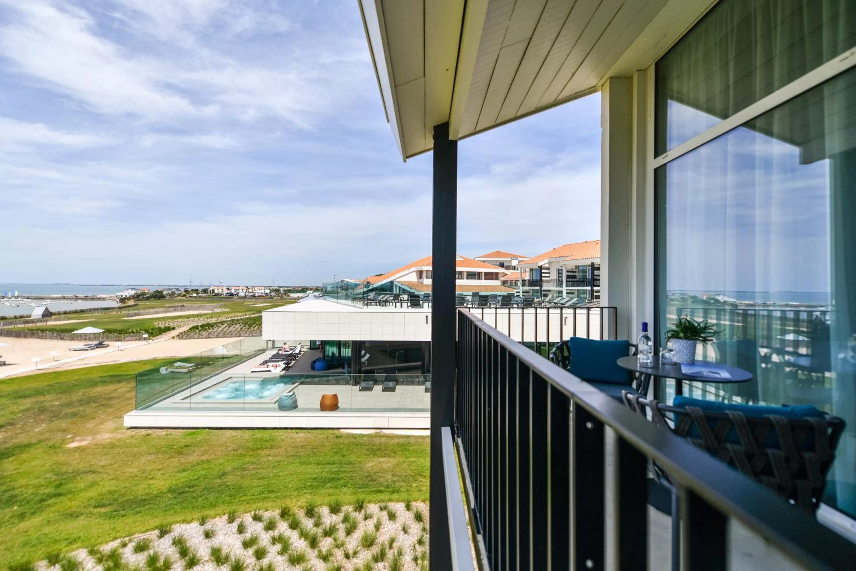 Sea view in La Grande Terrasse Hotel & Spa La Rochelle - MGallery Collection