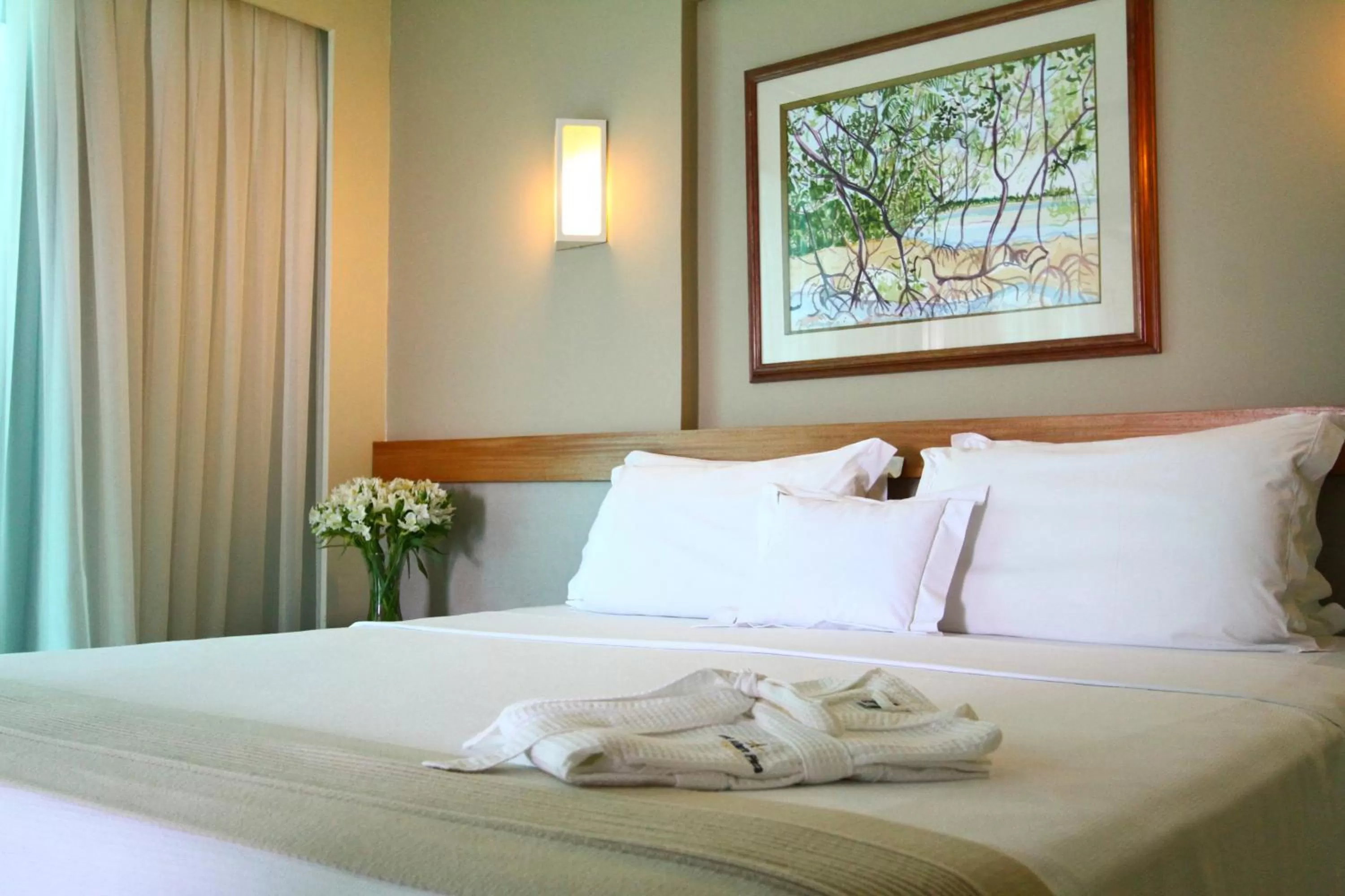 Bed in Hotel Atlante Plaza