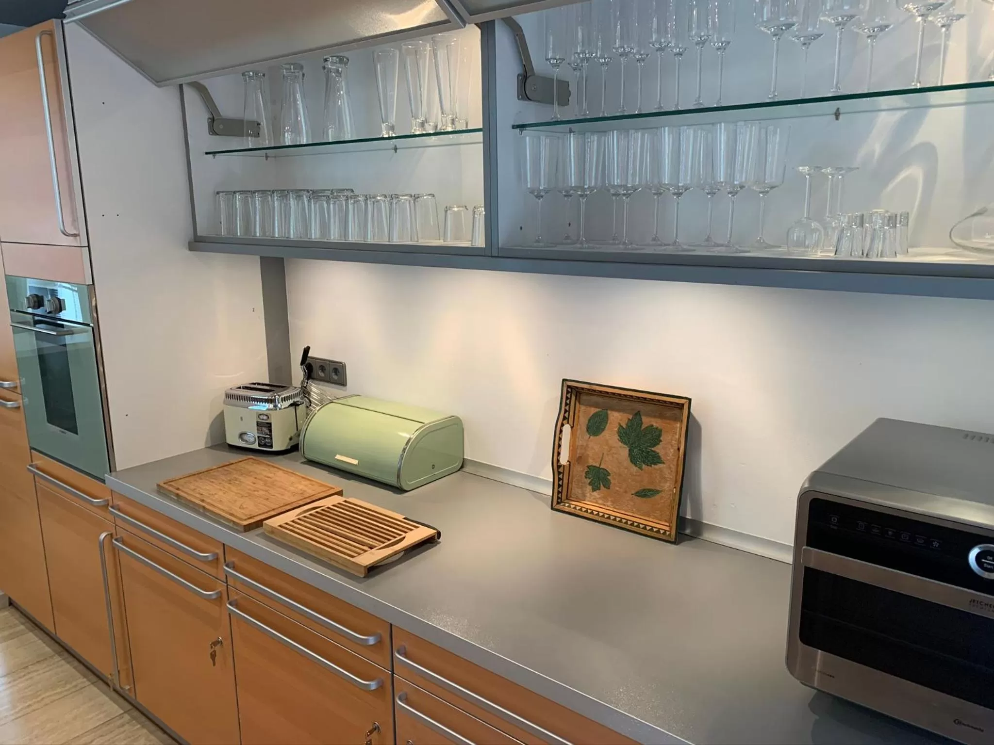 Kitchen/Kitchenette in Park-Lodge Am Rohrbusch