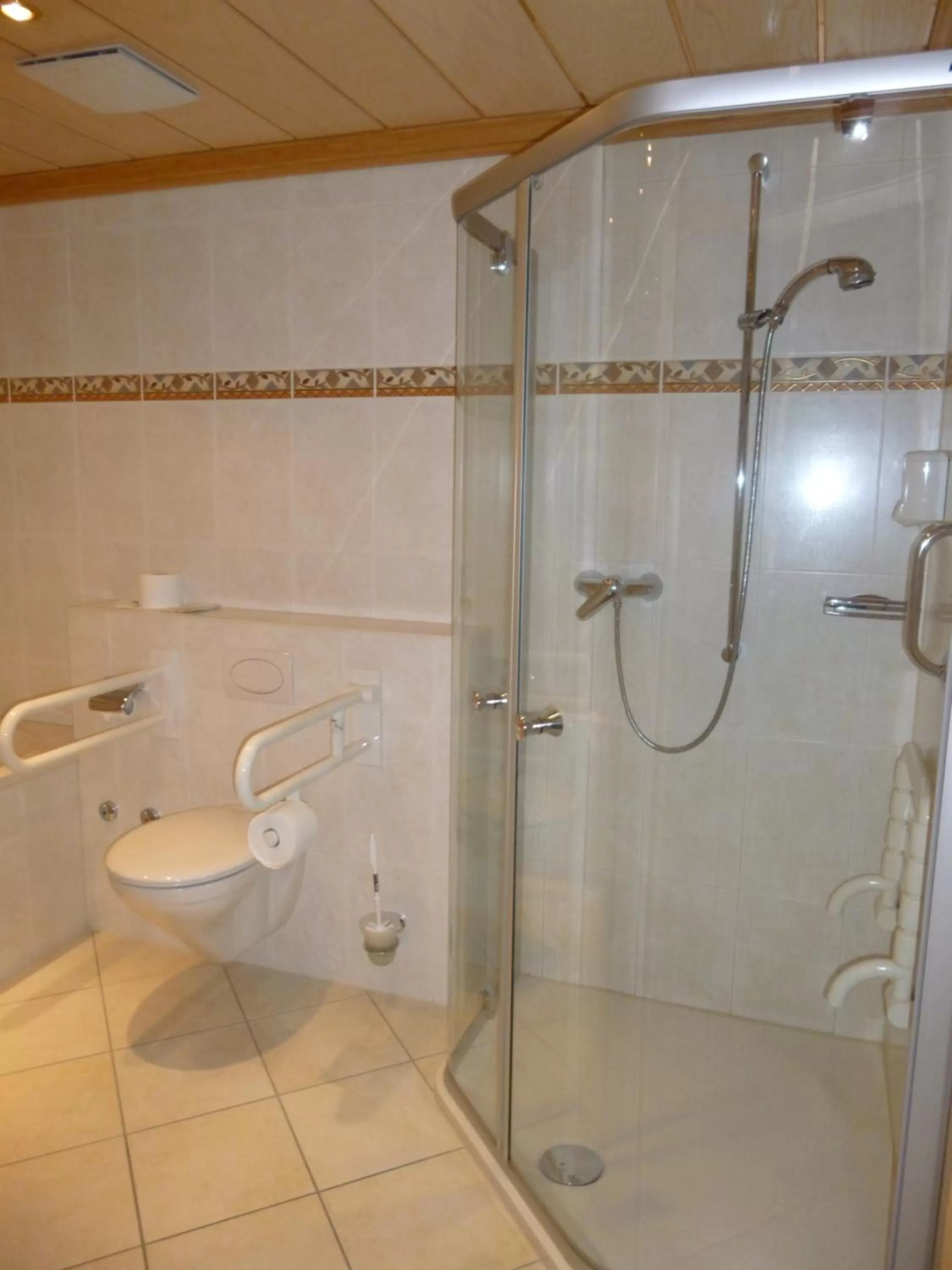 Shower, Bathroom in Hotel Schwarzwald-Gasthof Rößle