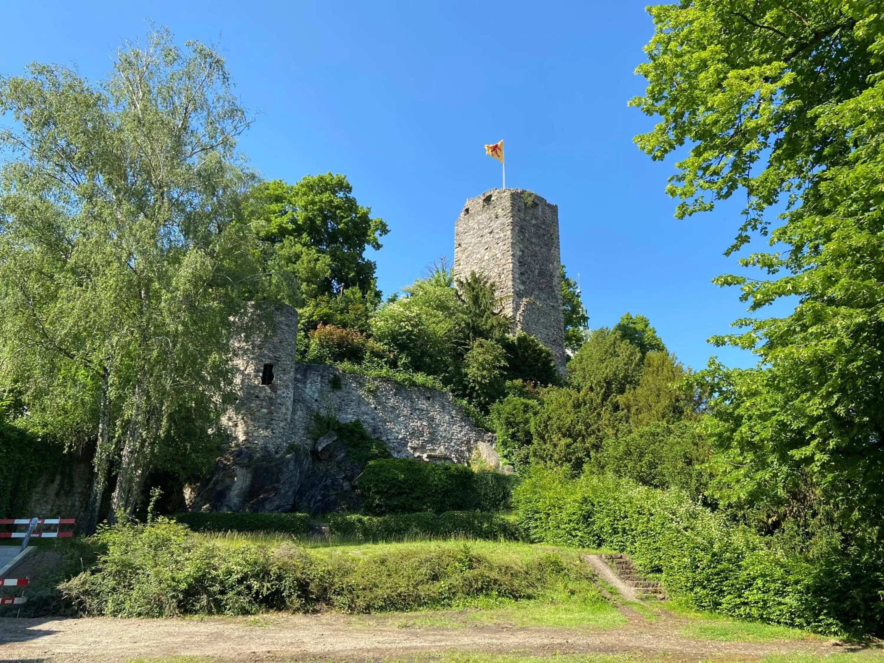 Nearby landmark in Haus am Schlossberg
