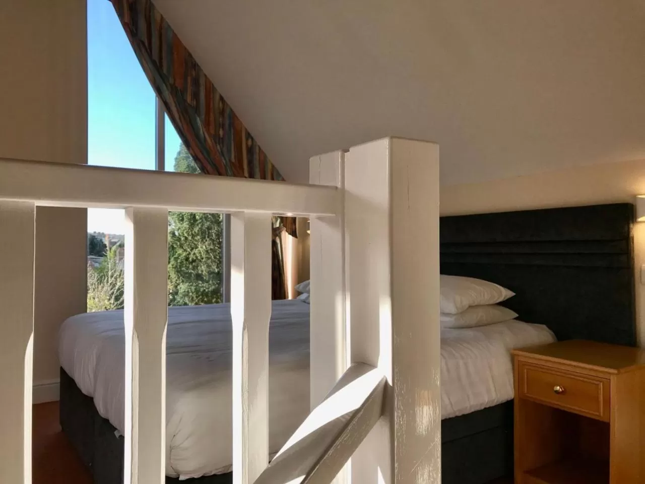 Bed in Louisa Lodge & Purbeck House Hotel