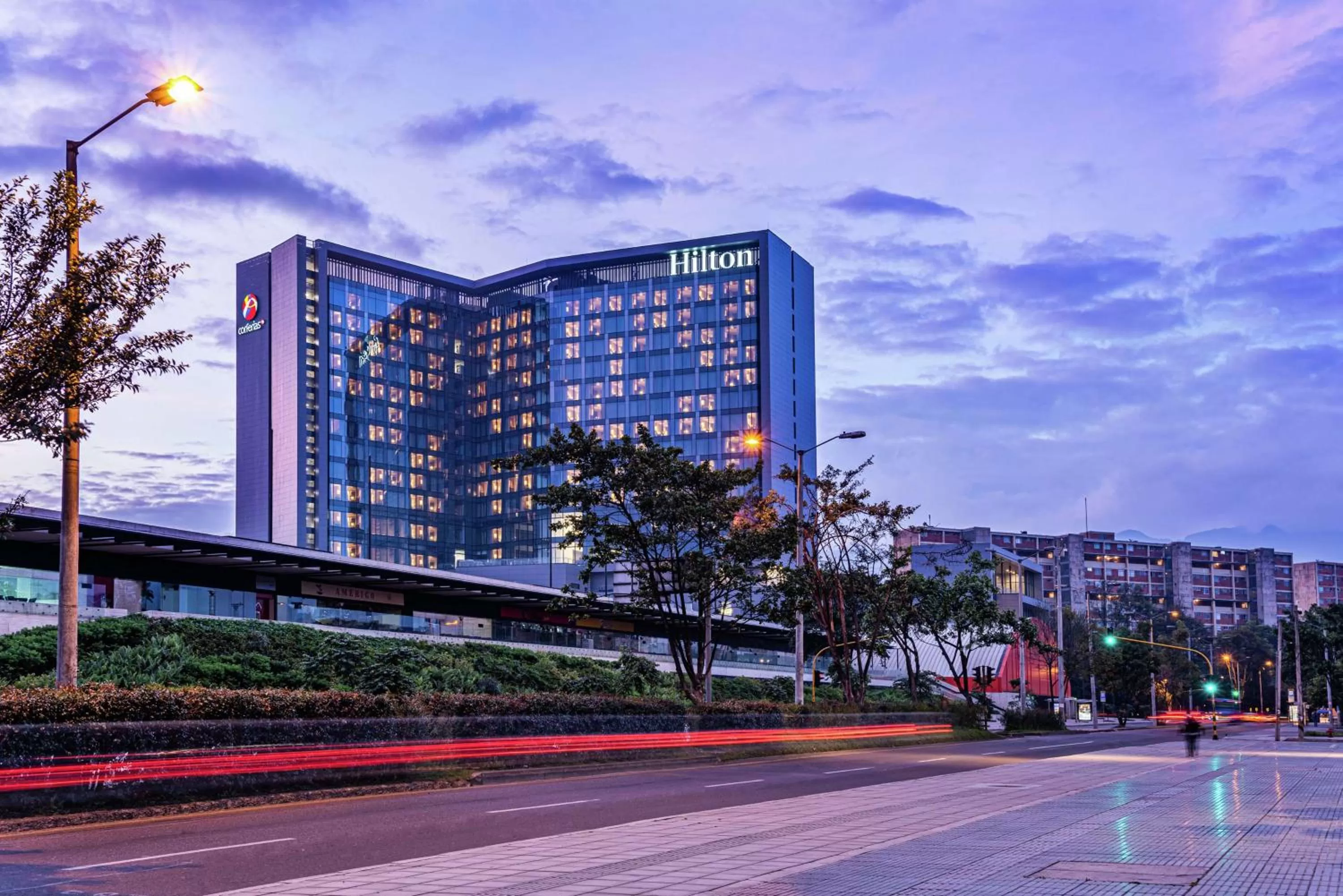 Property building in Hilton Bogota Corferias