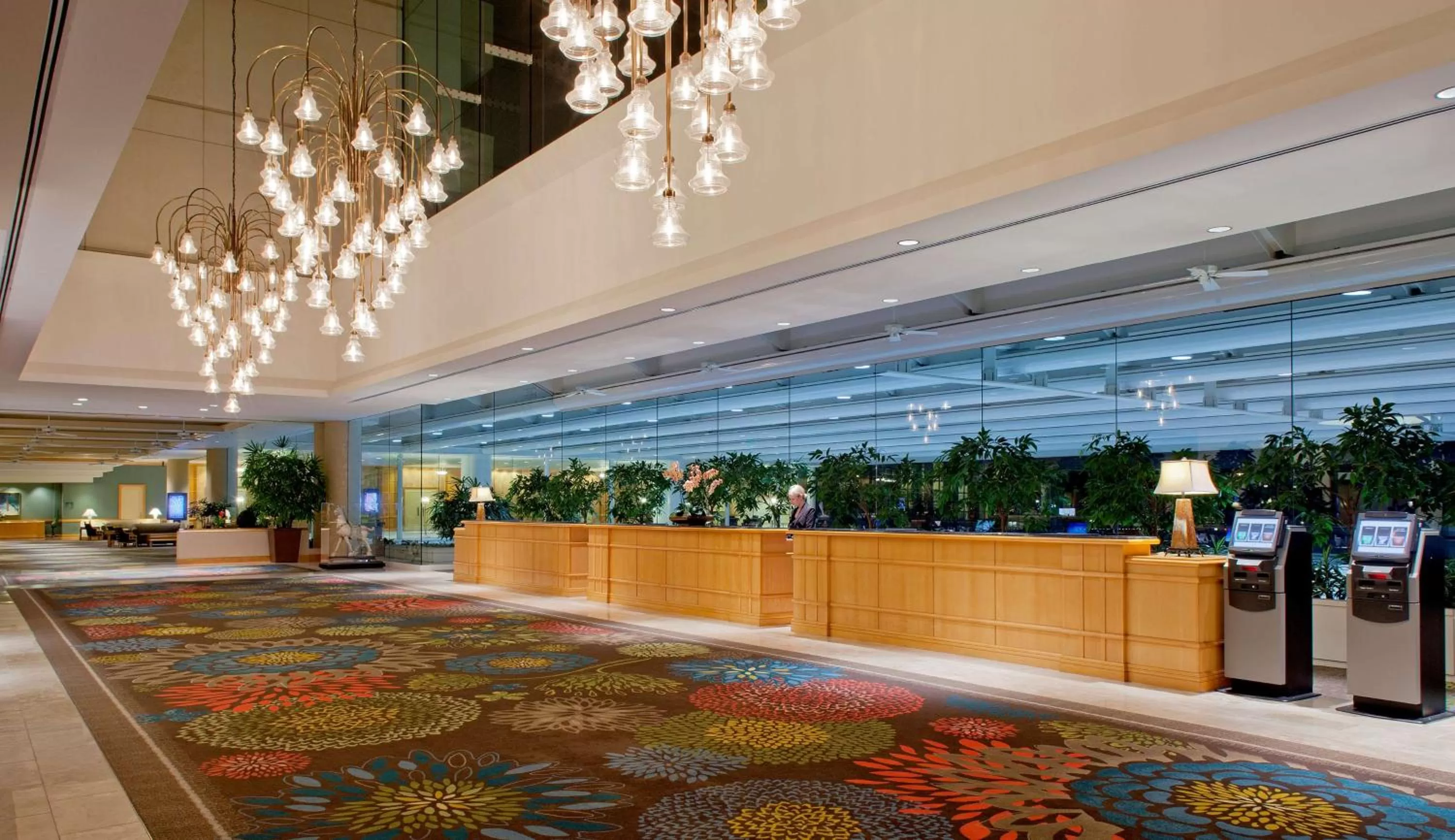 Lobby or reception in Hyatt Regency Orlando International Airport Hotel