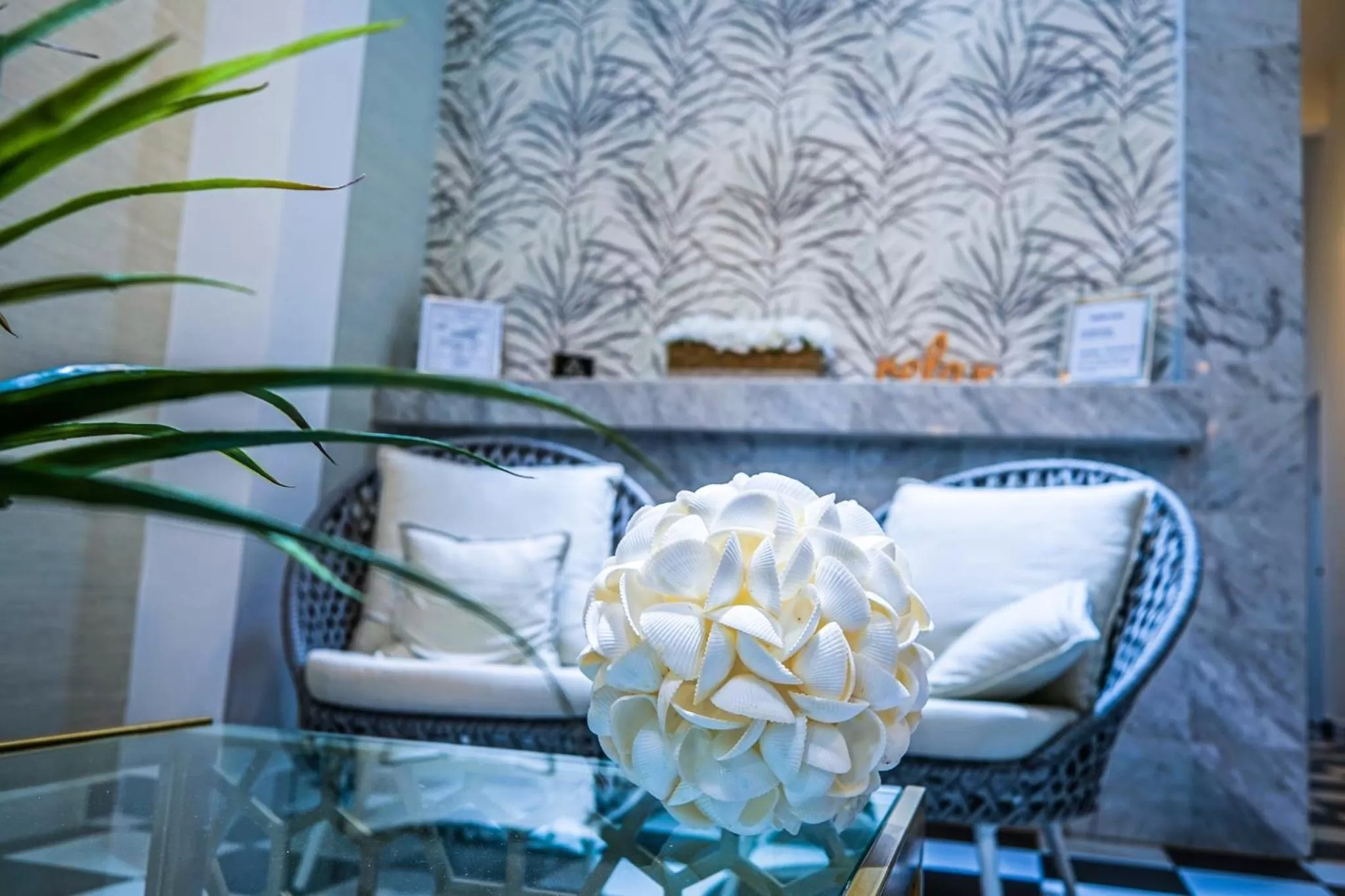 Decorative detail in Navona Studios