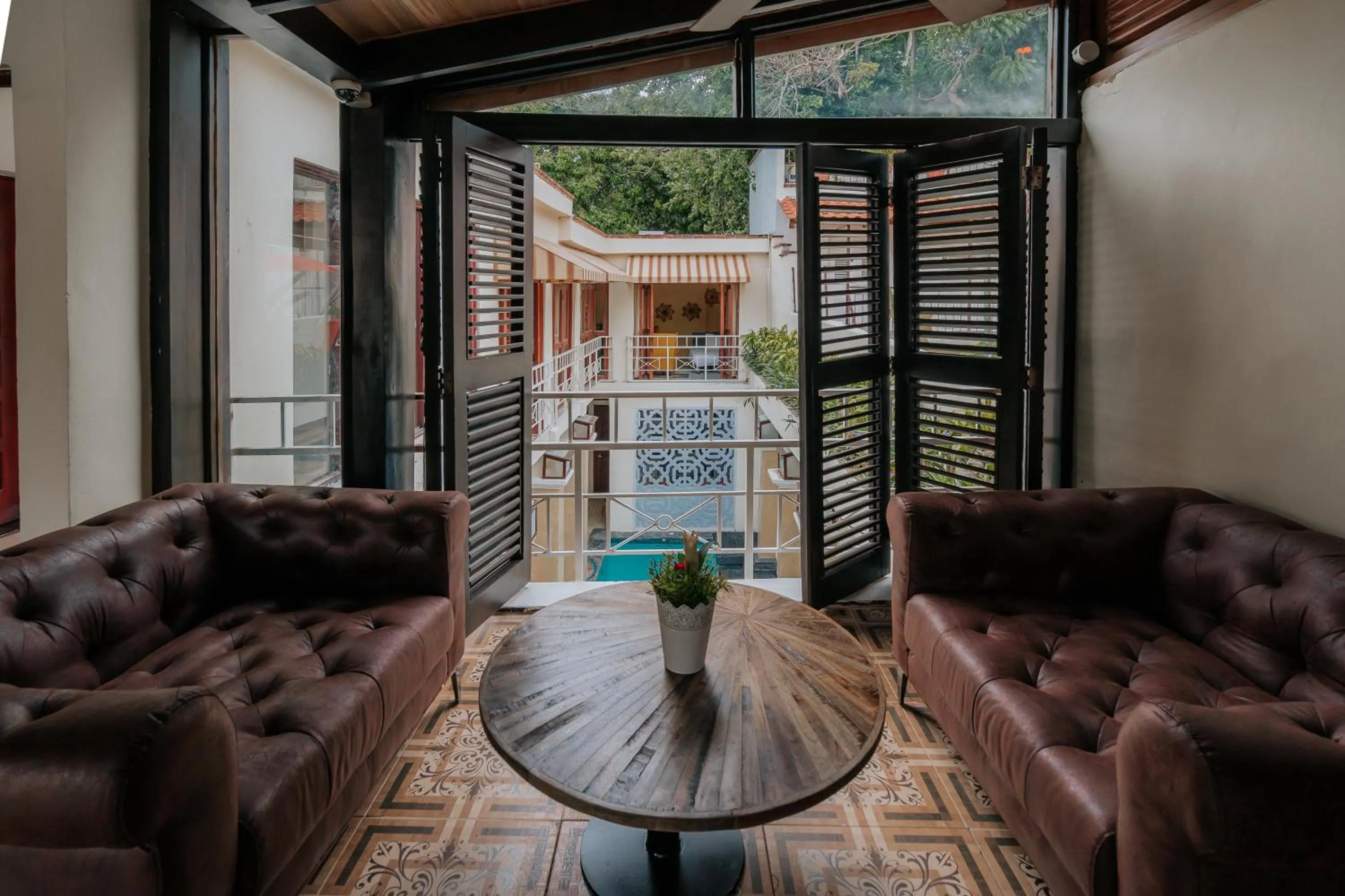 Patio in Hotel Boutique Casa Sánchez