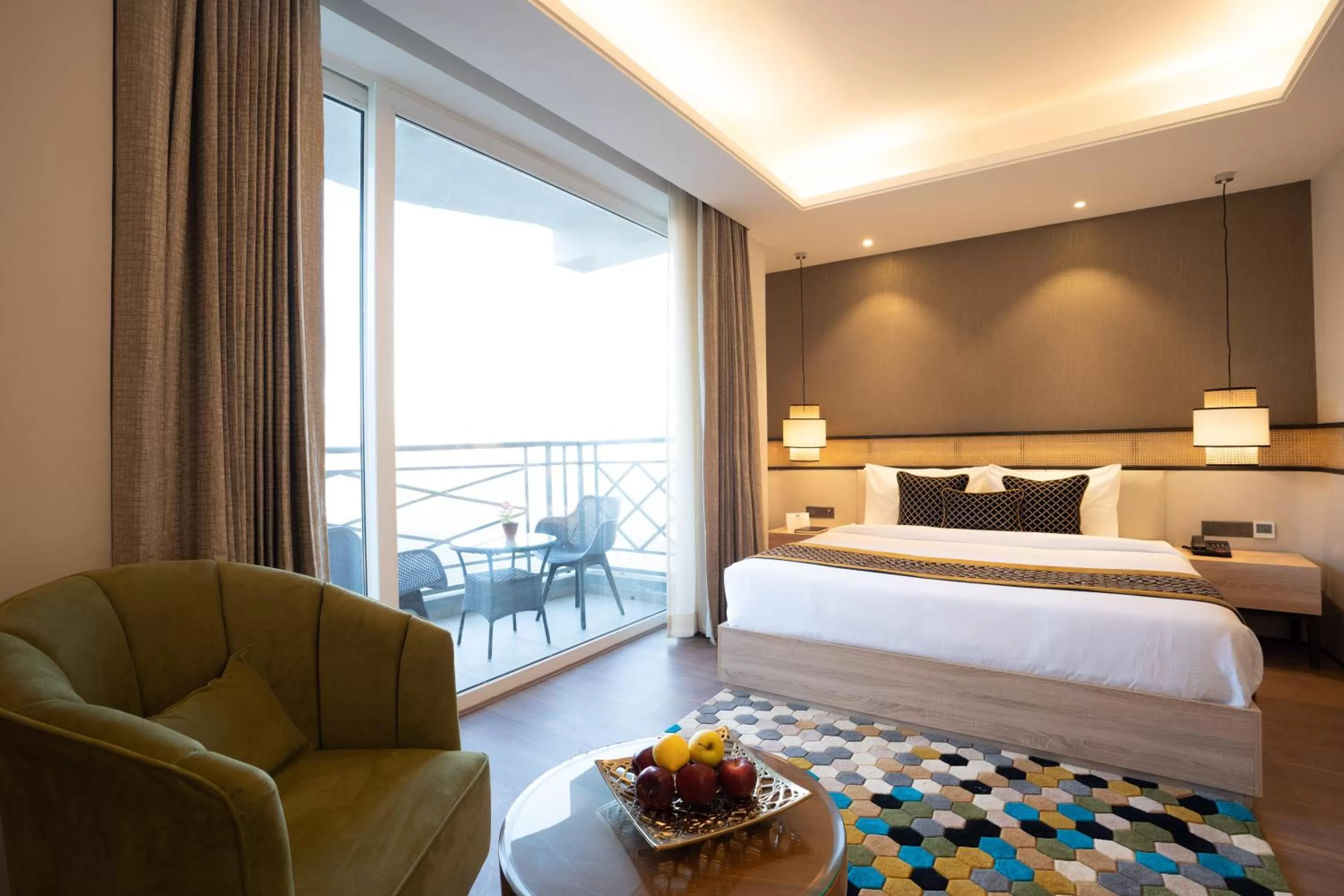 Photo of the whole room, Bed in Snow Valley Heights