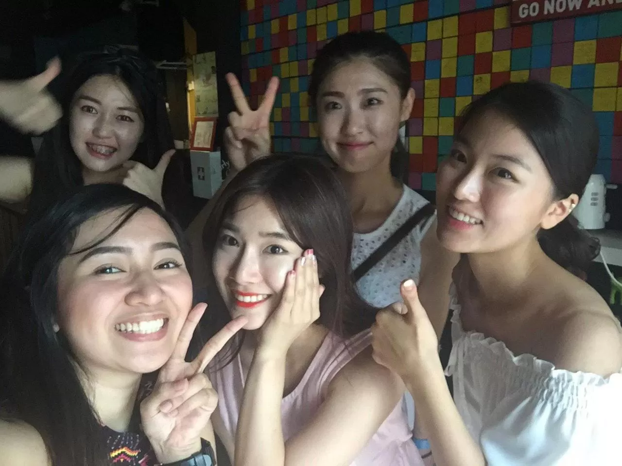 group of guests in The Bohemian