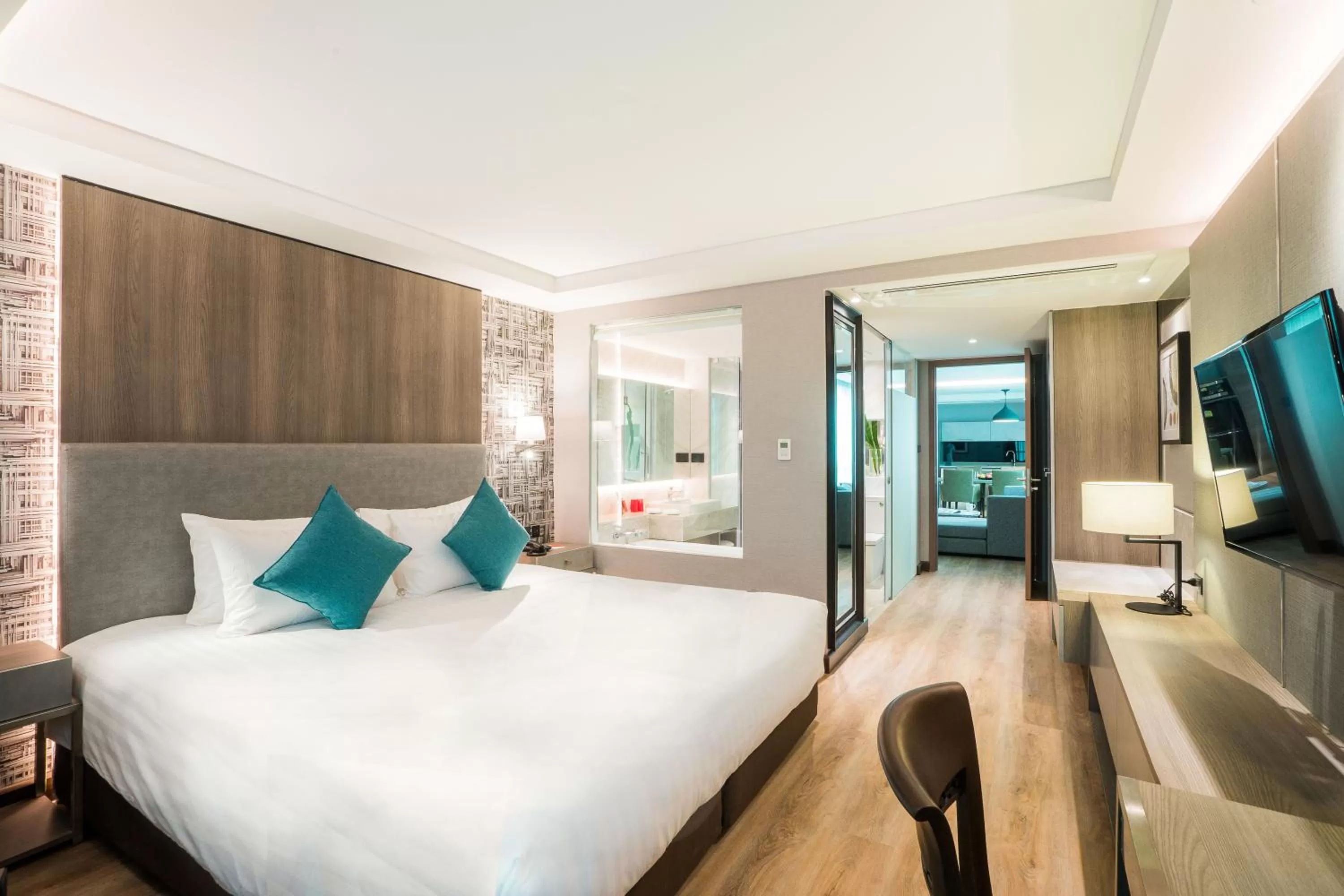 Bed in Citrus Suites Sukhumvit 6 by Compass Hospitality