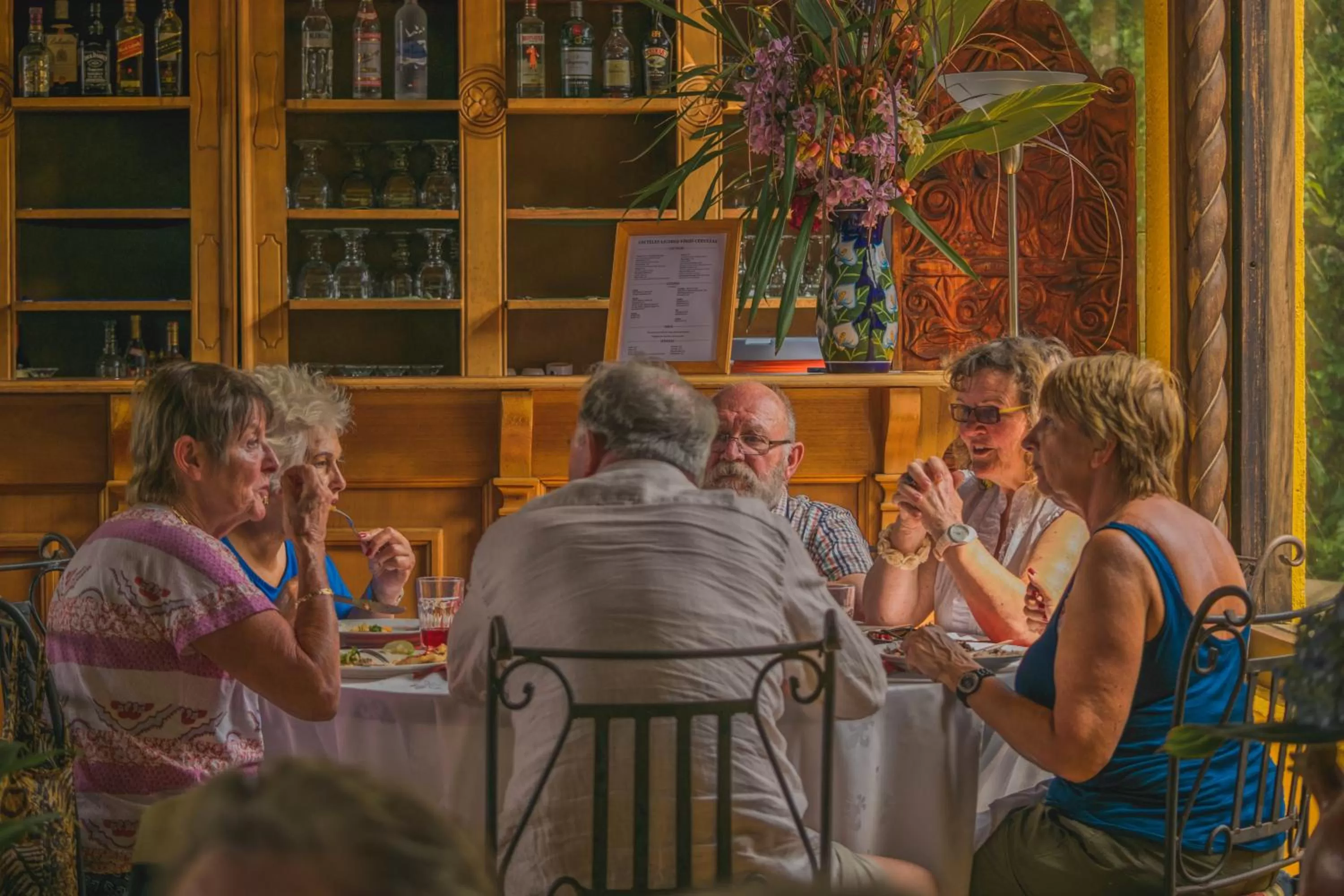 Restaurant/places to eat in Hotel Toliman