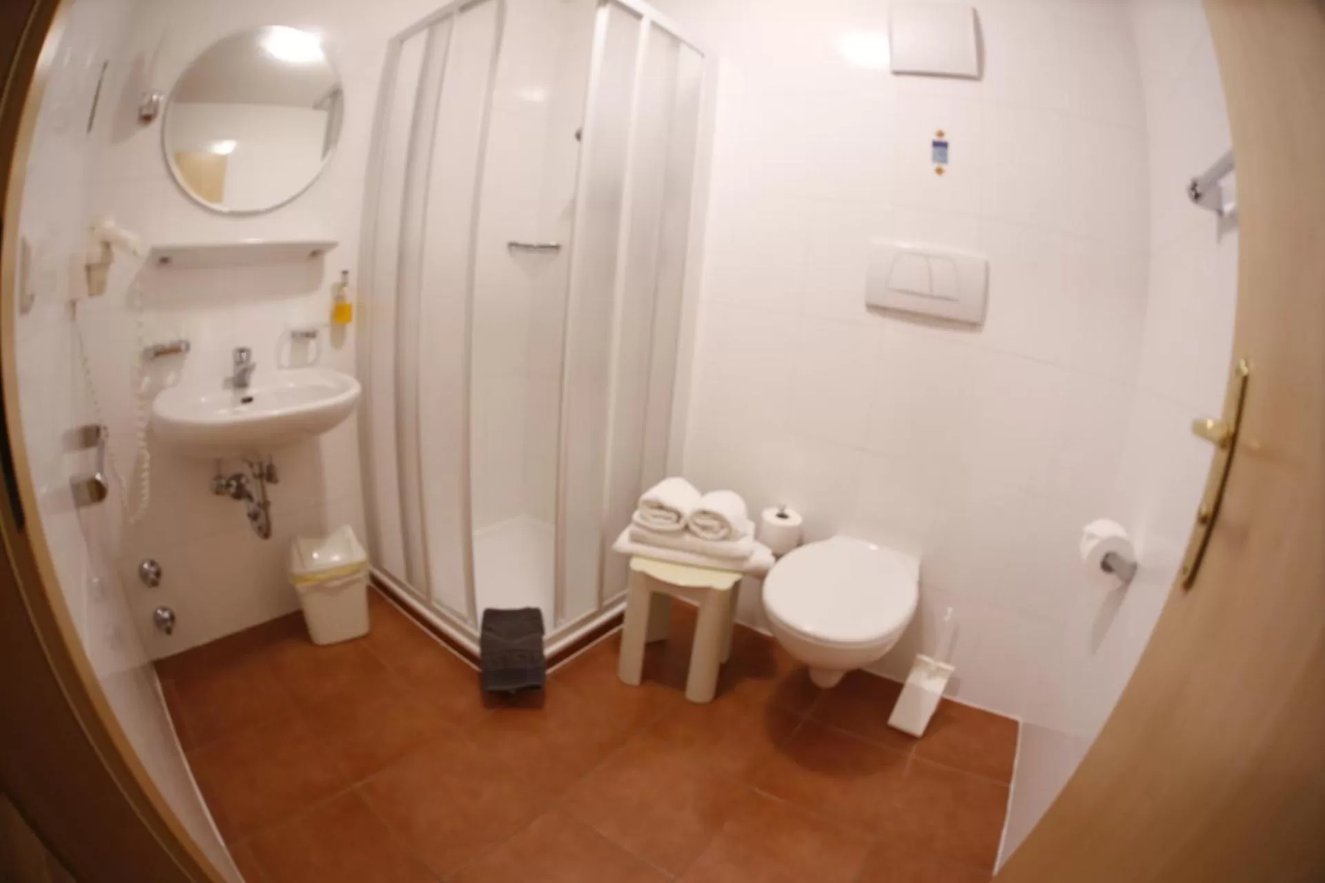 Bathroom in Almhotel Bergerhof