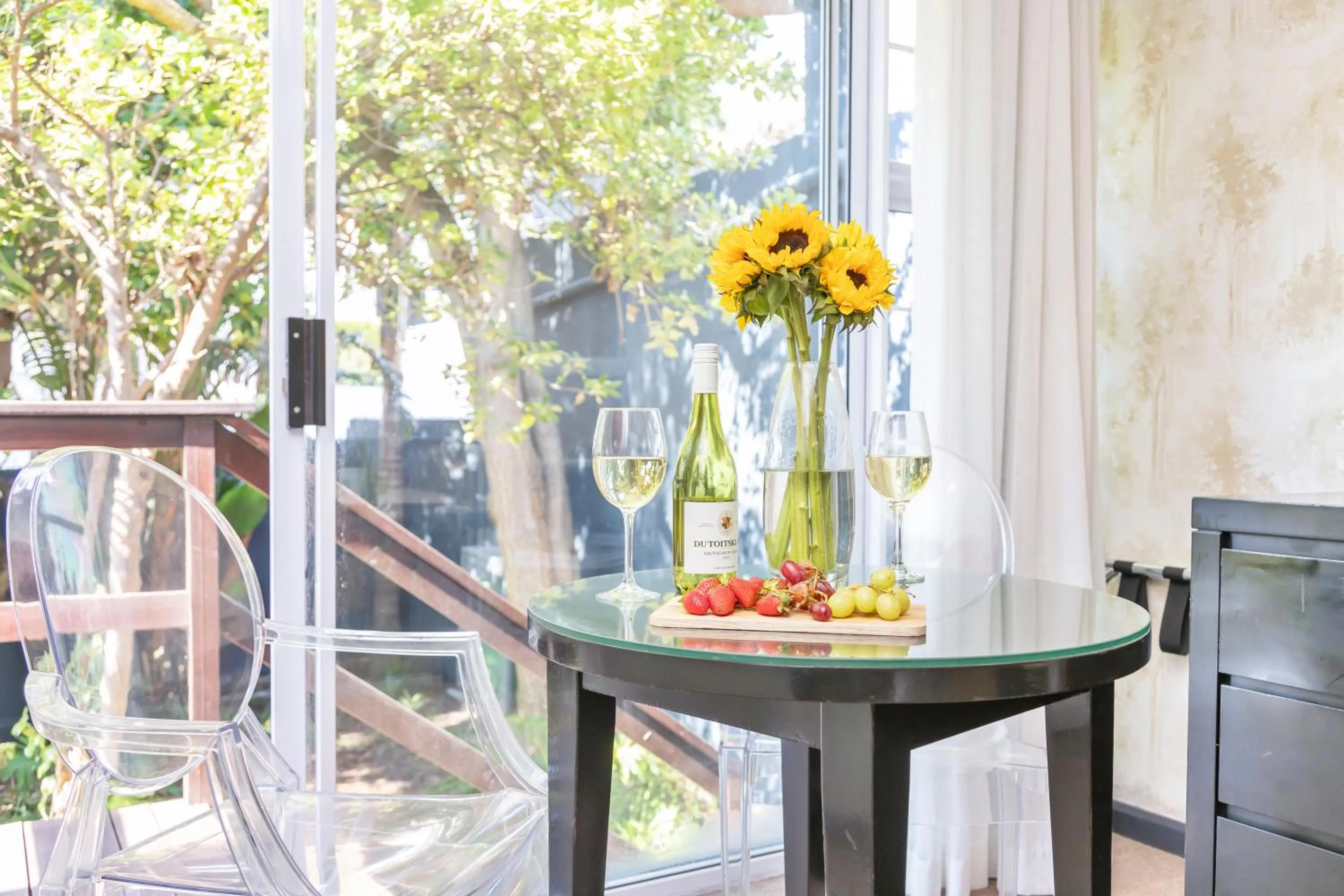 Patio in O on Kloof Boutique Hotel & Spa