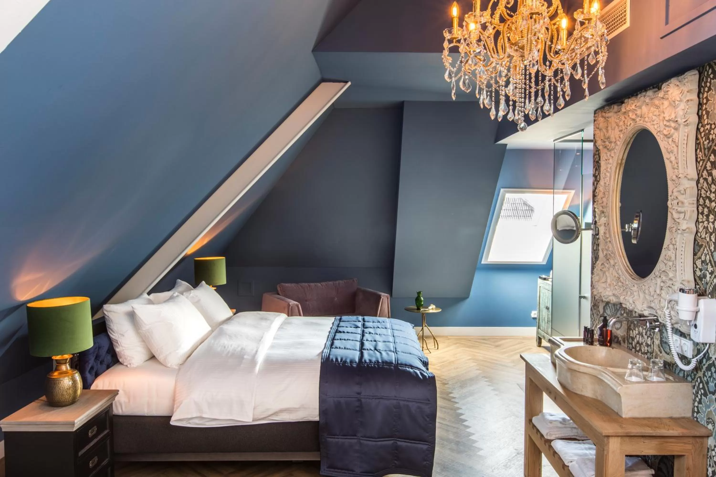 Bed in Boutiquehotel 't Gerecht