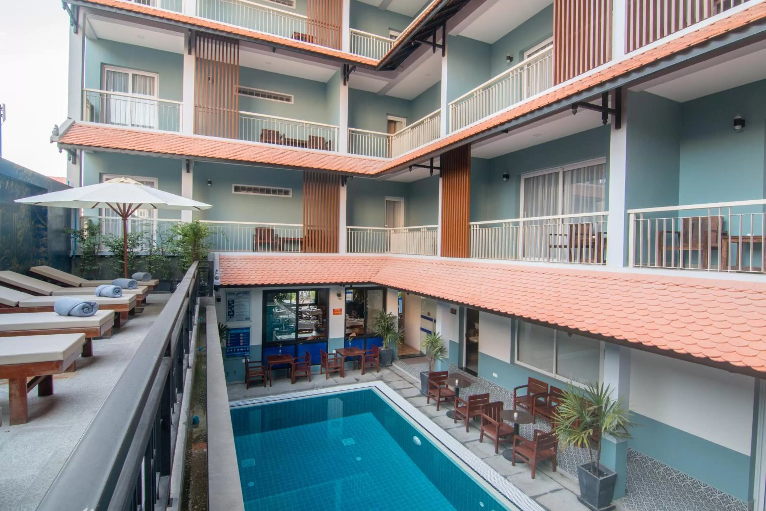Property building in Chhay Long Angkor Boutique Hotel Siem Reap