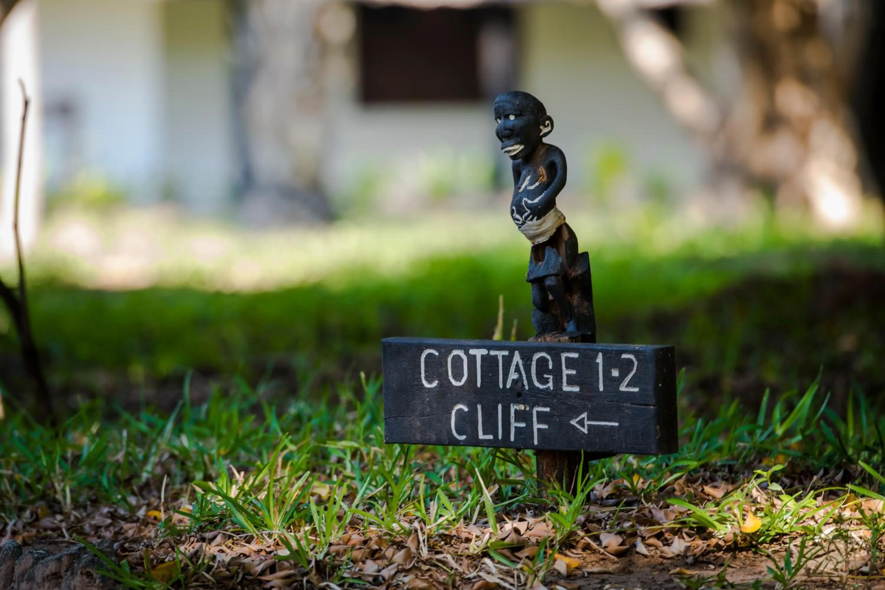 Decorative detail in Amani Beach Resort