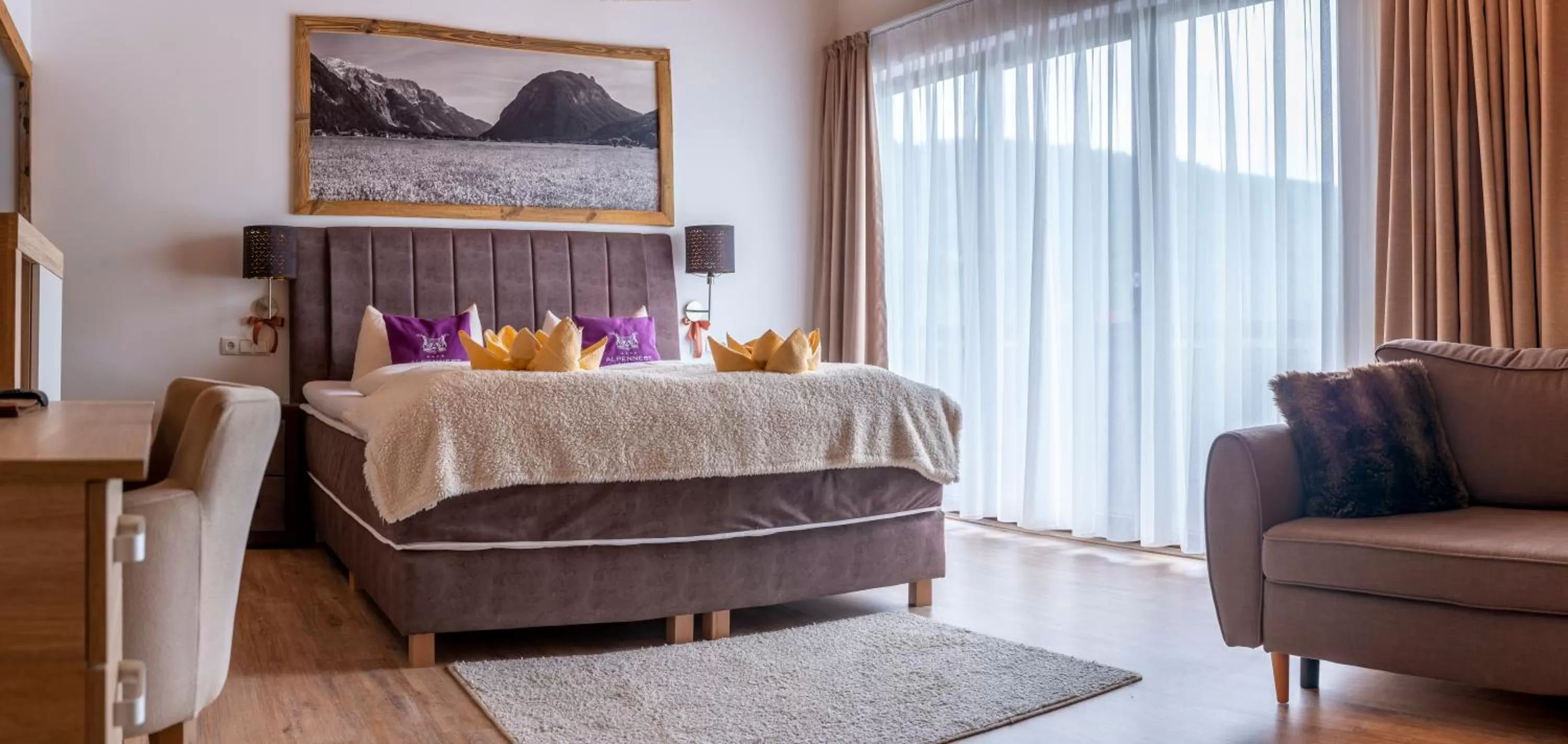 Photo of the whole room in Hotel Alpennest