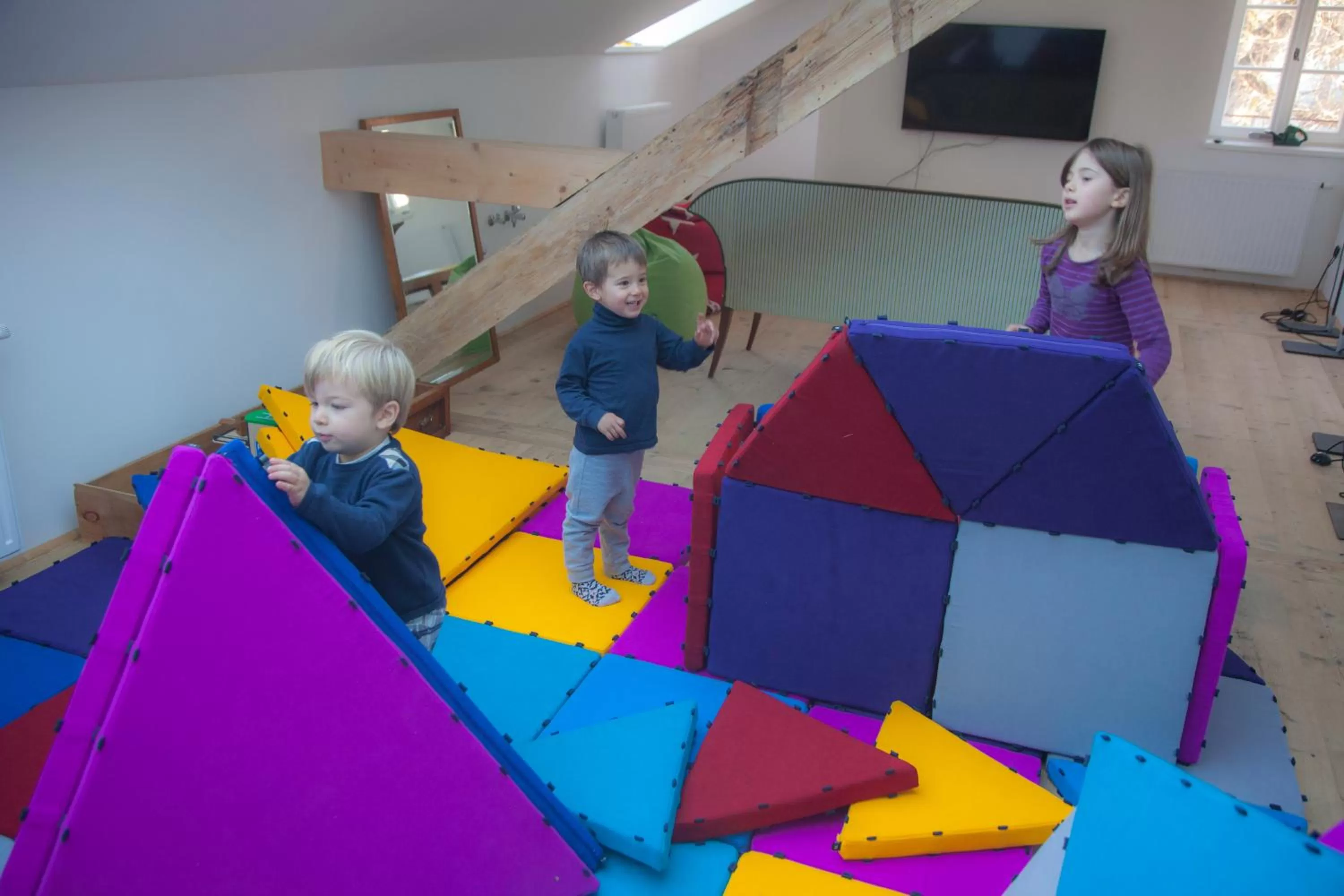 Children play ground in Niedermairhof