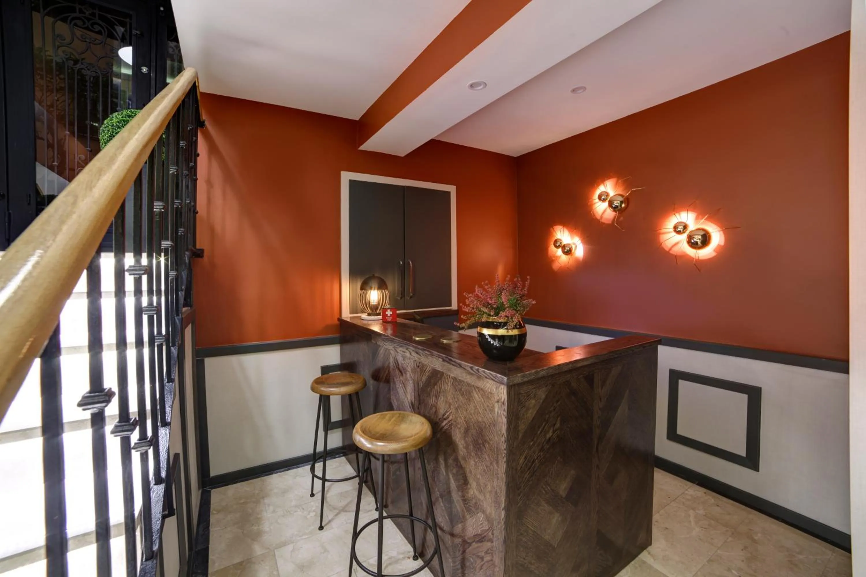 Lobby or reception in The Fox Hotel