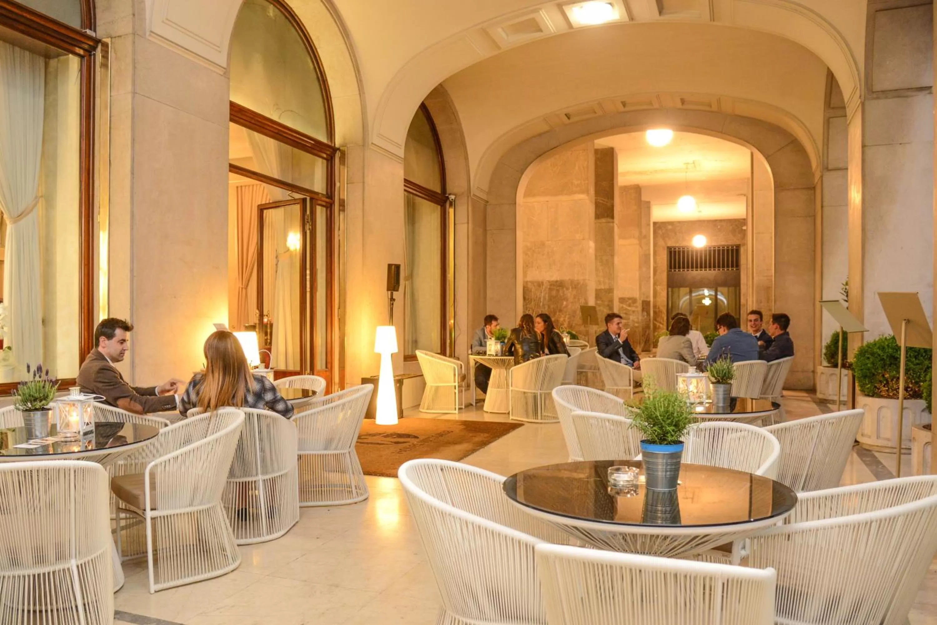 Lounge or bar in Hotel Vittoria