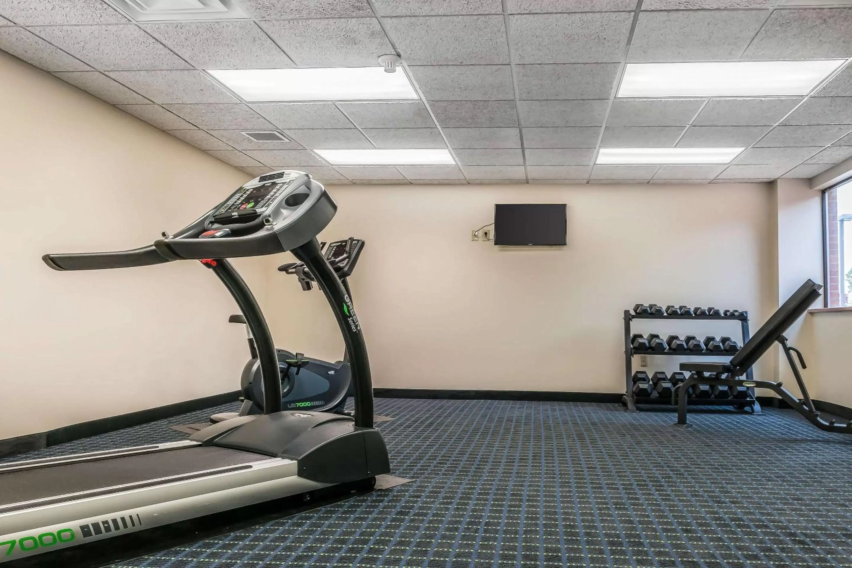 Fitness centre/facilities in Quality Inn Jackson