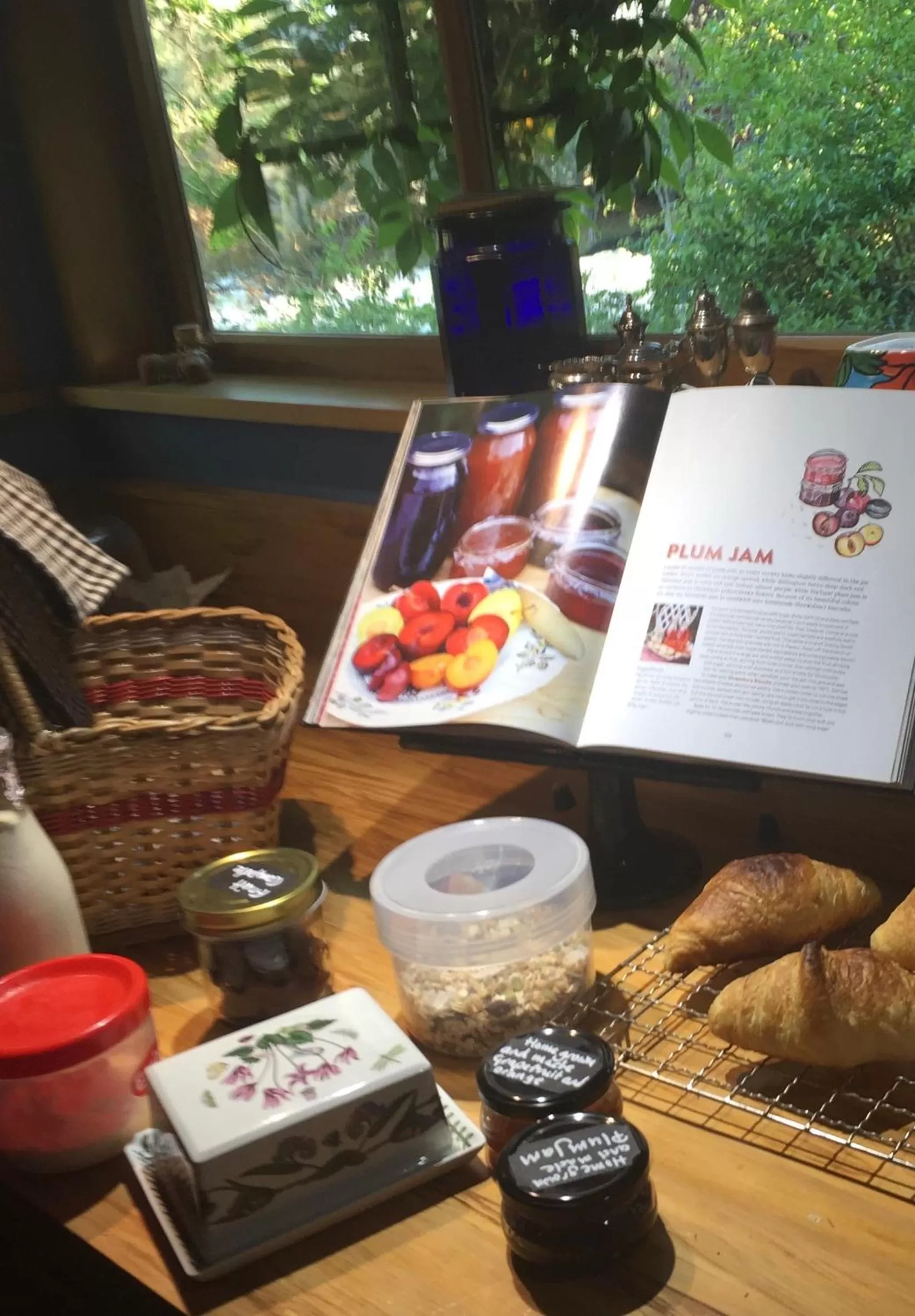 Food close-up in Quail Farm, Colonial charm