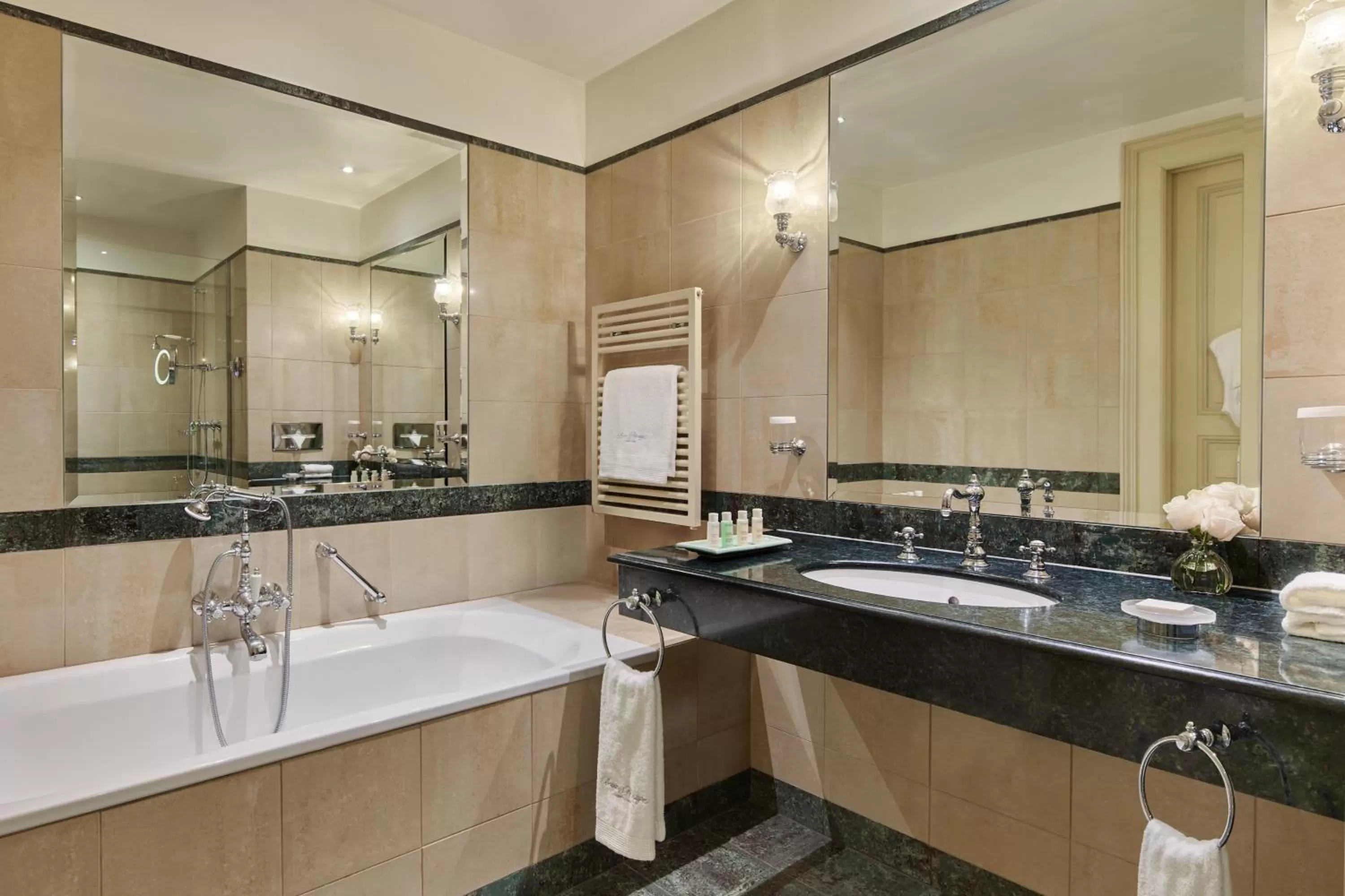 Bathroom in Beau-Rivage Genève